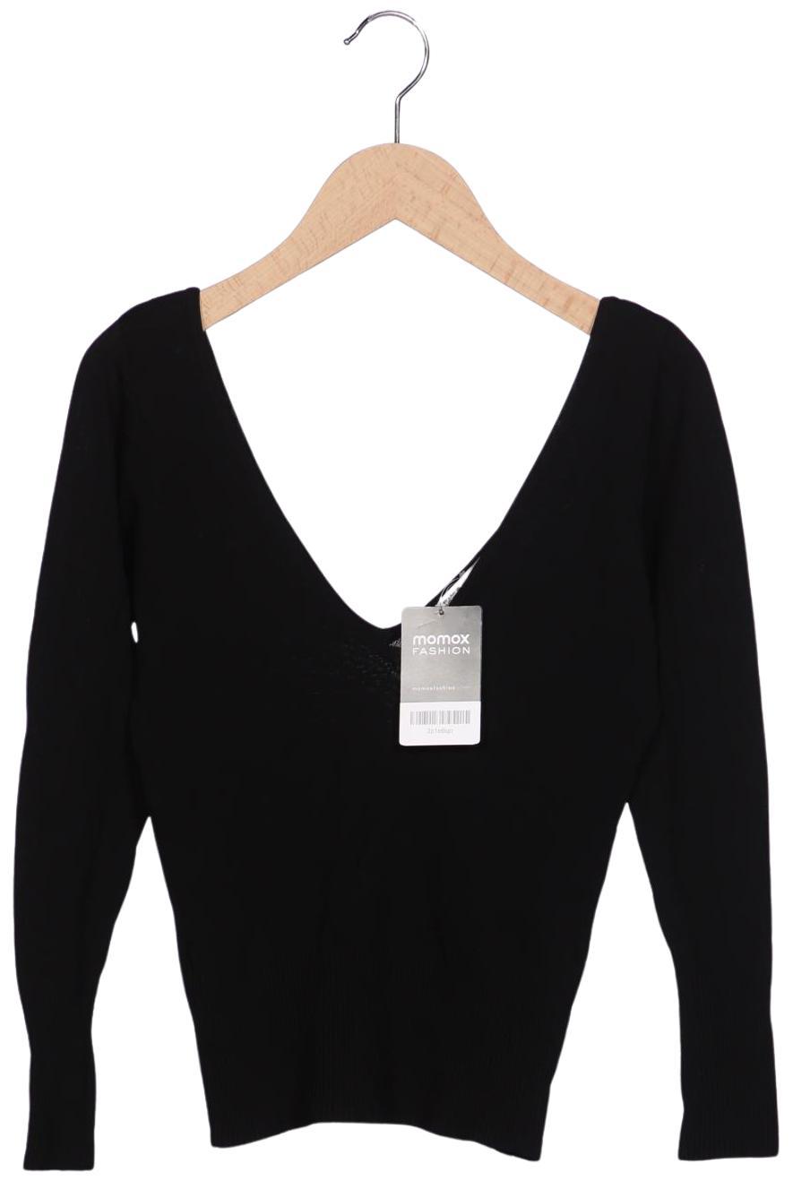 

Zara Damen Langarmshirt, schwarz, Gr. 36