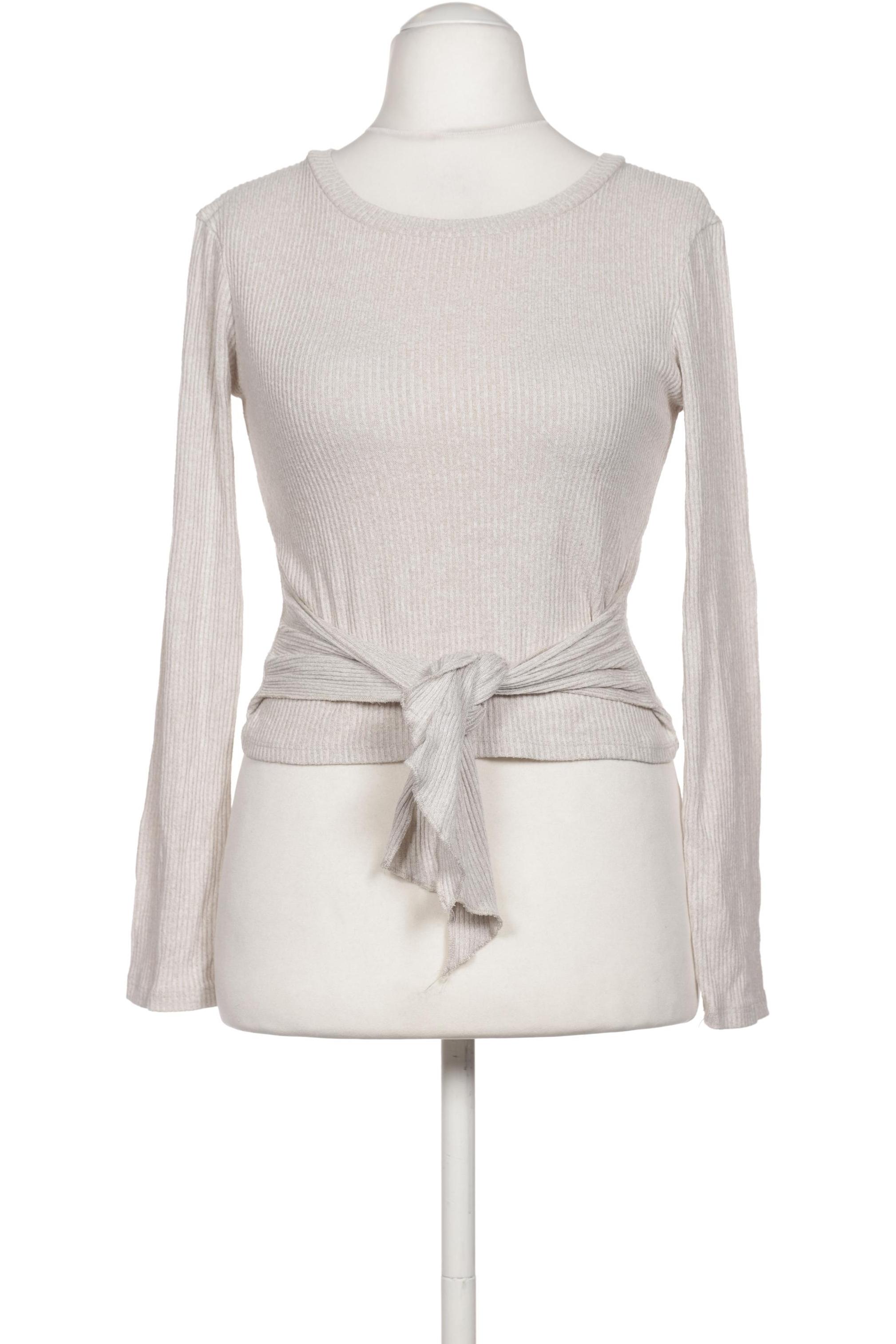 

ZARA Damen Langarmshirt, beige