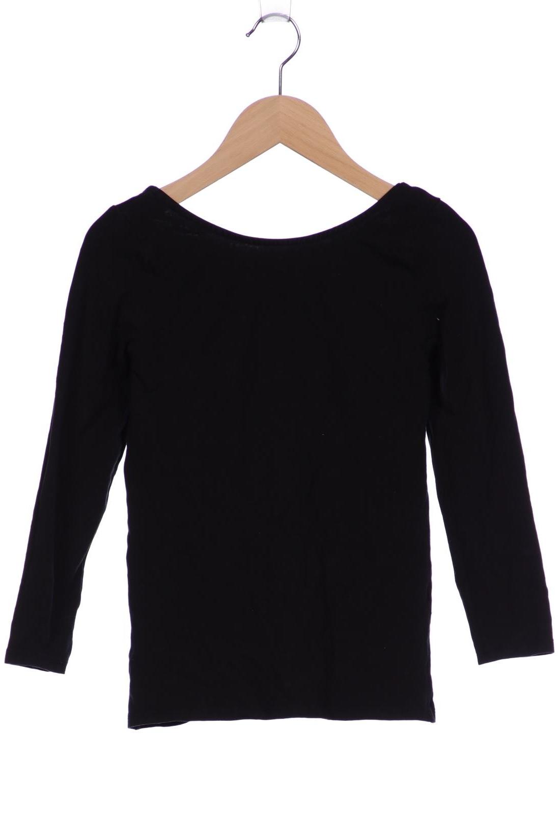 

Zara Damen Langarmshirt, schwarz, Gr. 36