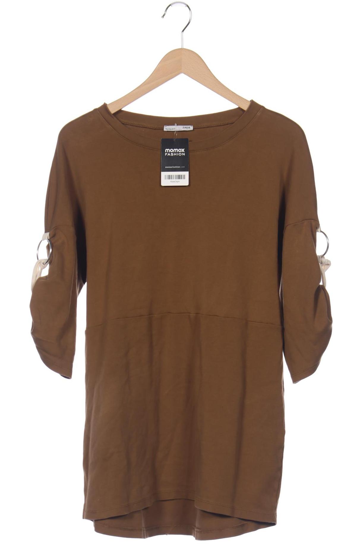 

ZARA Damen Langarmshirt, braun