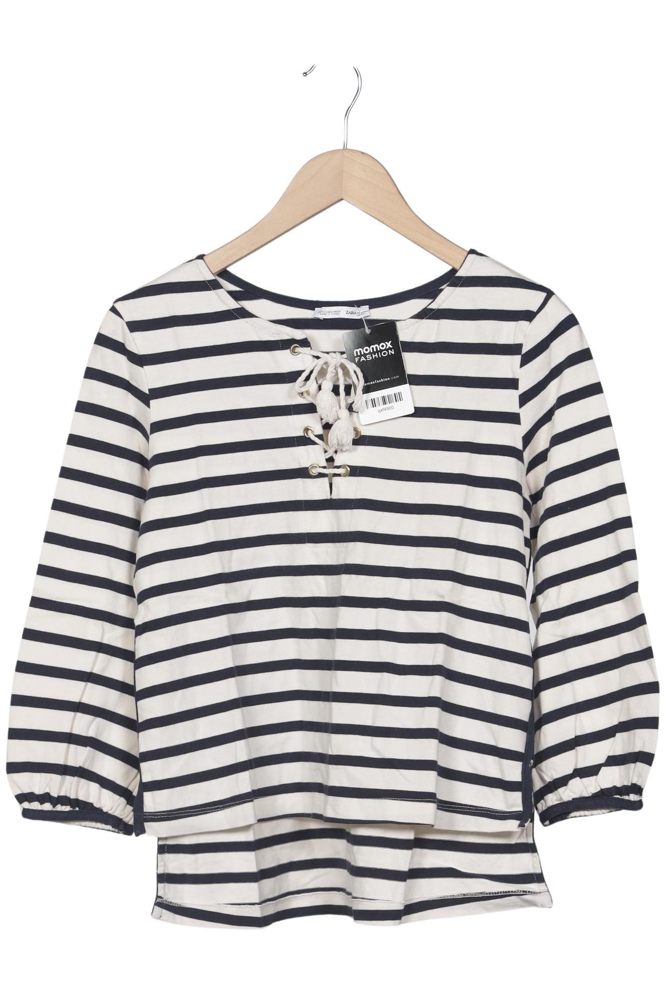 

Zara Damen Langarmshirt, mehrfarbig, Gr. 38