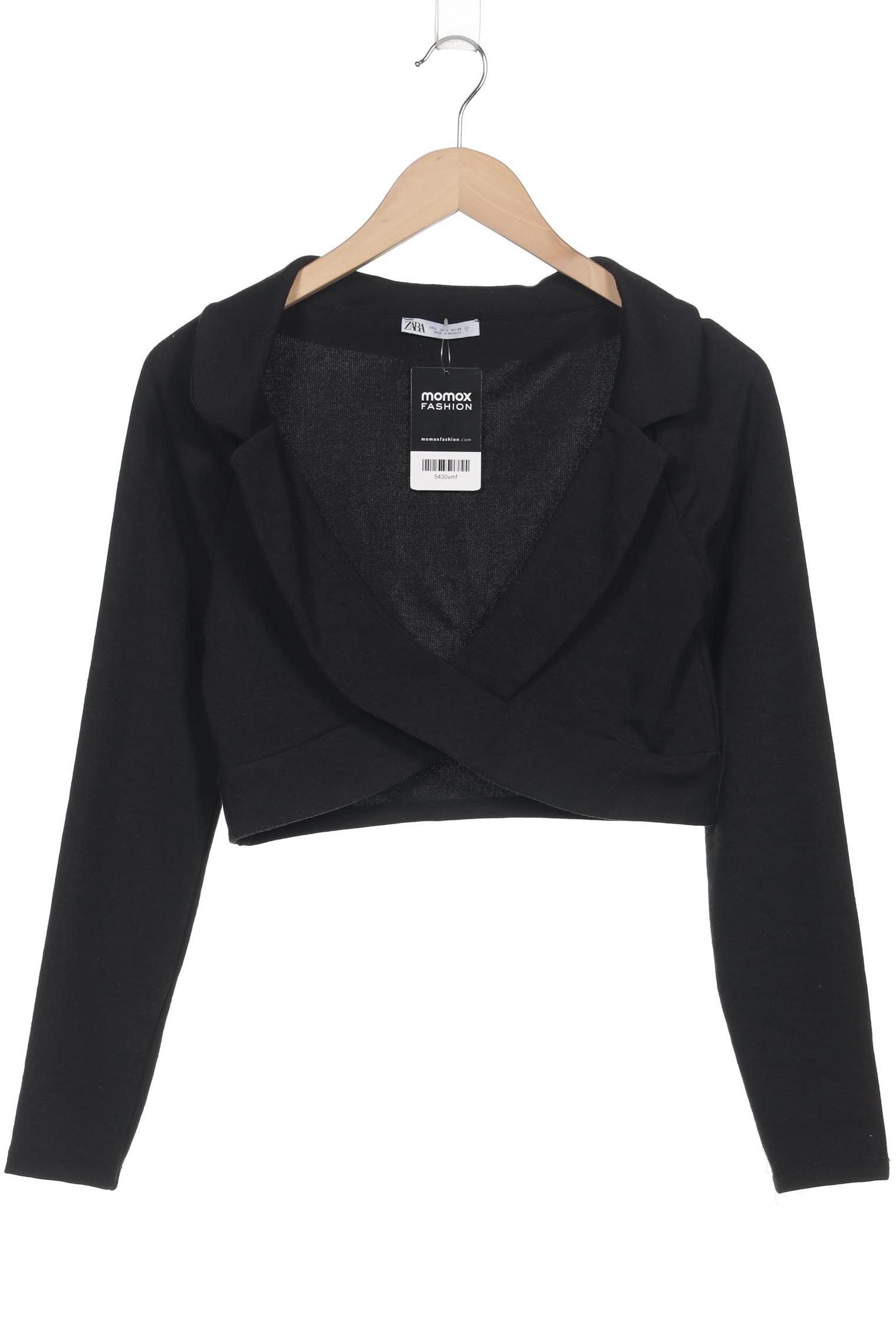 

Zara Damen Langarmshirt, schwarz, Gr. 42