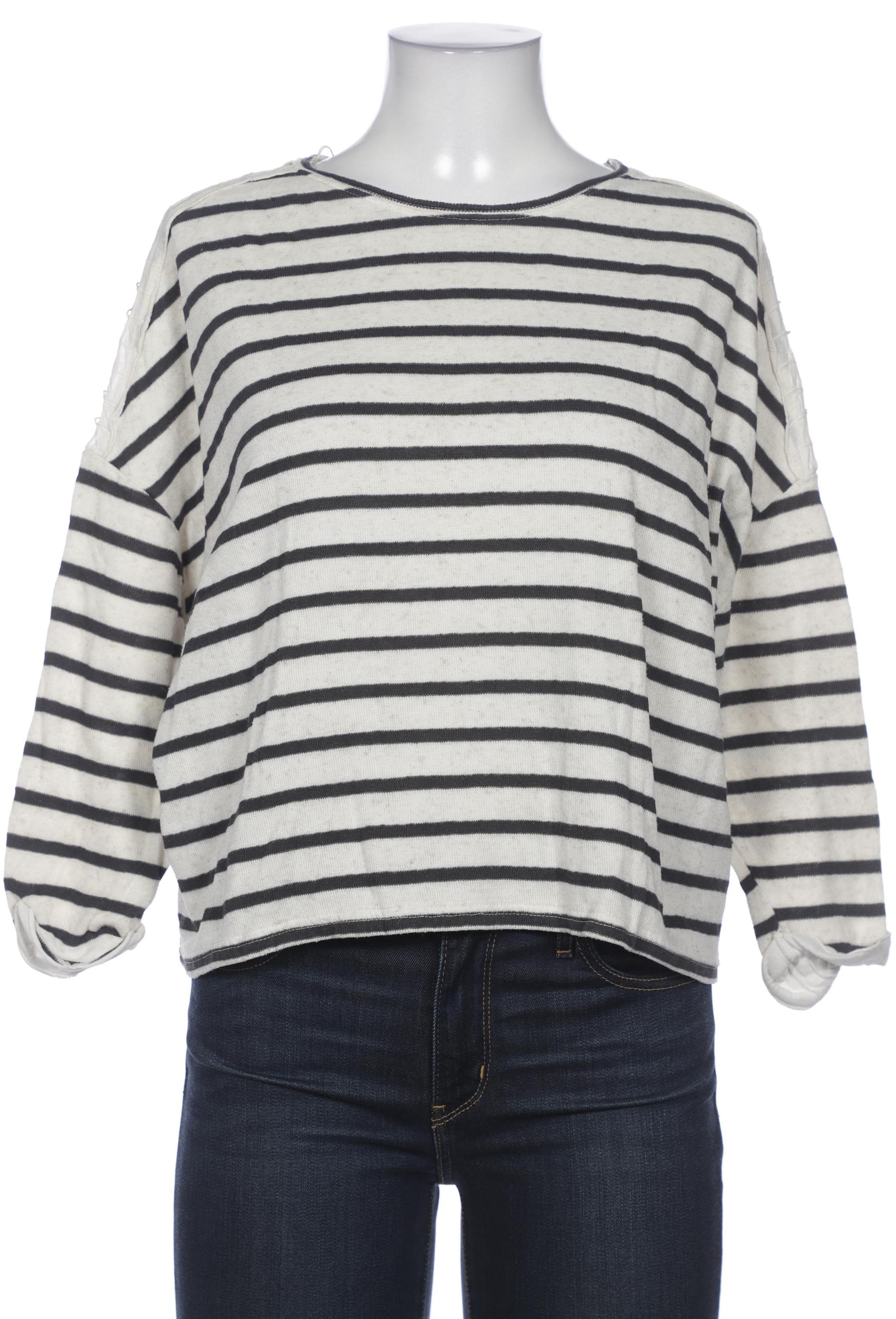 

Zara Damen Langarmshirt, beige, Gr. 36