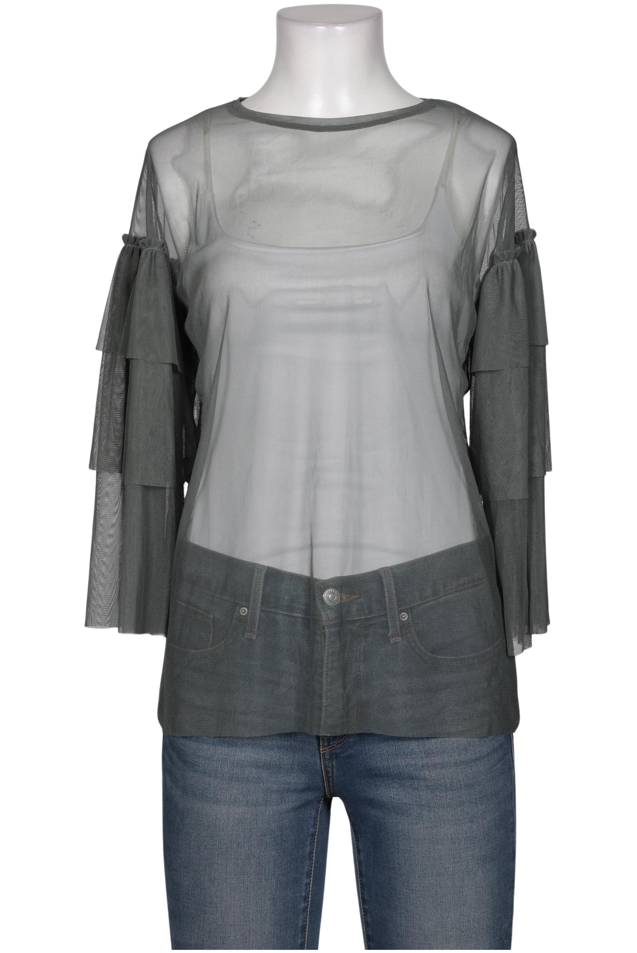 

Zara Damen Langarmshirt, grün, Gr. 38