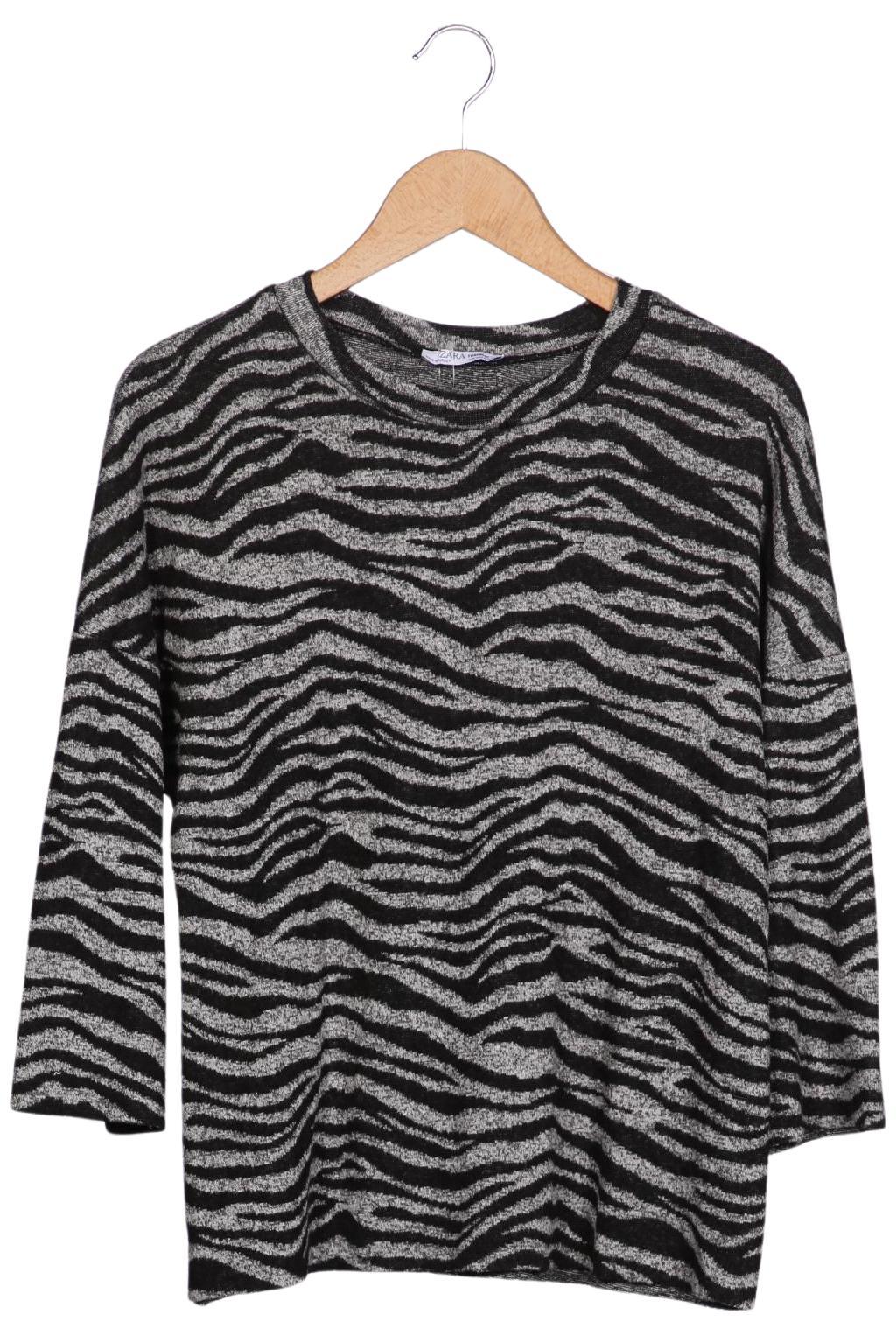 

Zara Damen Langarmshirt, mehrfarbig, Gr. 38
