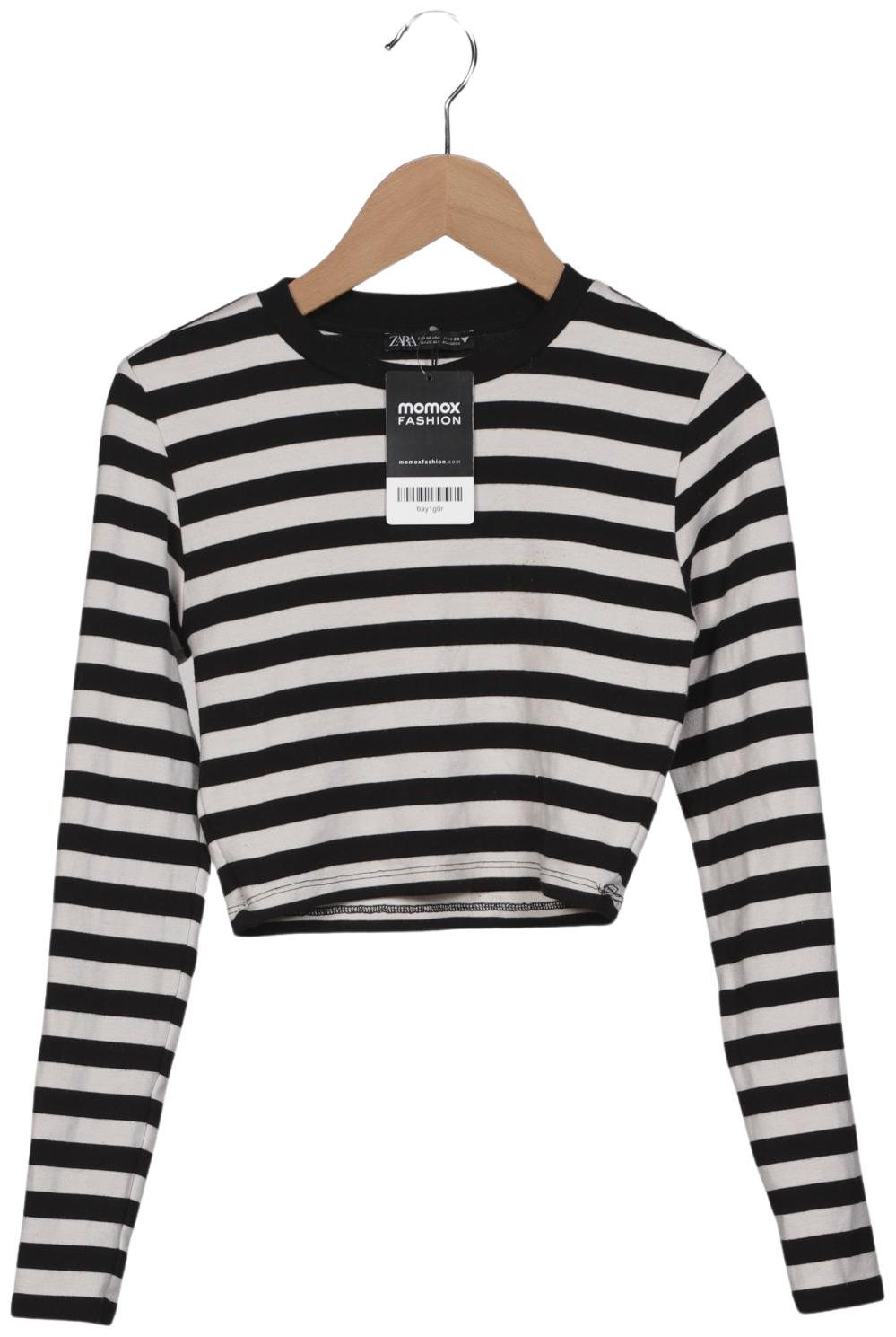 

Zara Damen Langarmshirt, mehrfarbig, Gr. 38