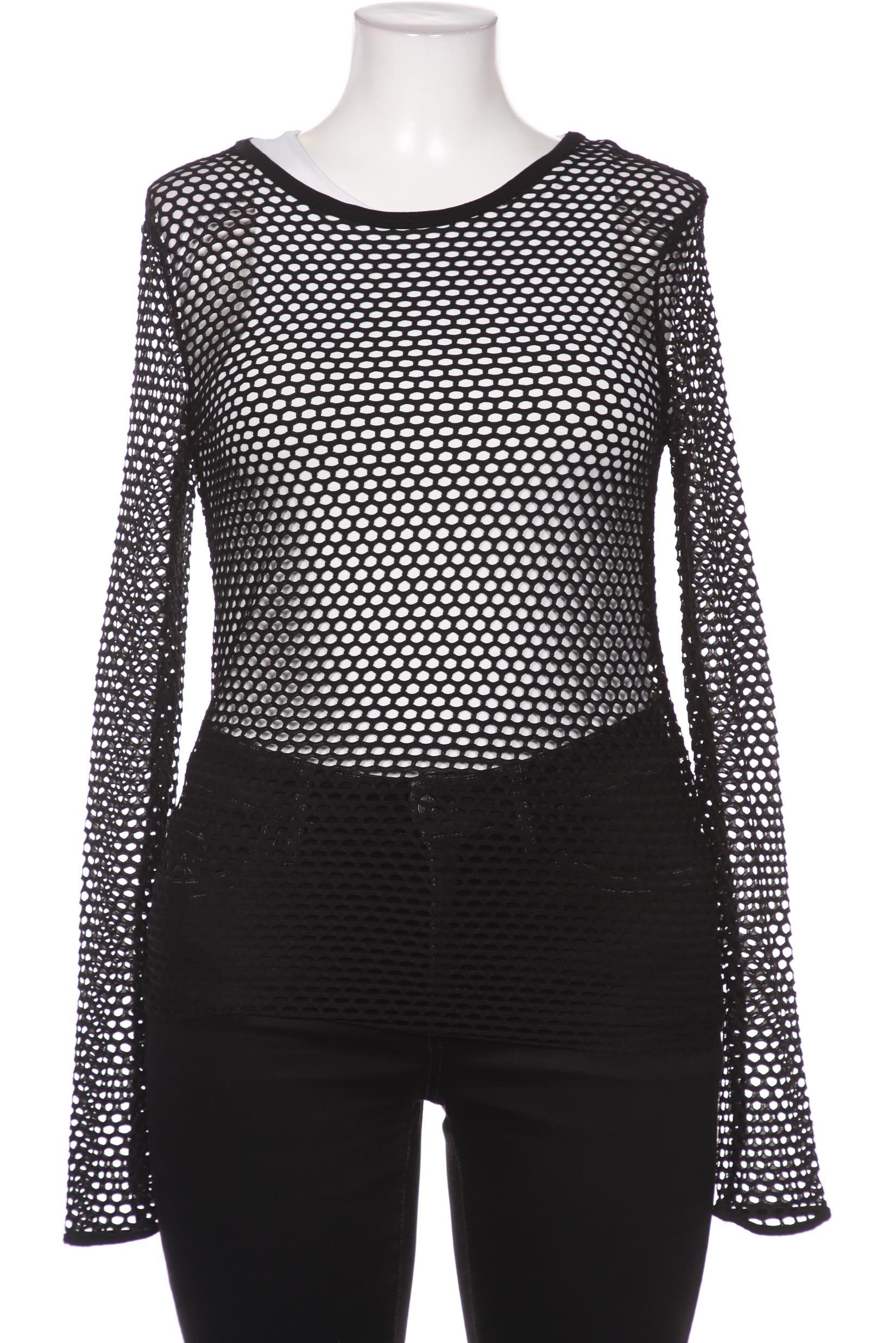 

Zara Damen Langarmshirt, schwarz, Gr. 44
