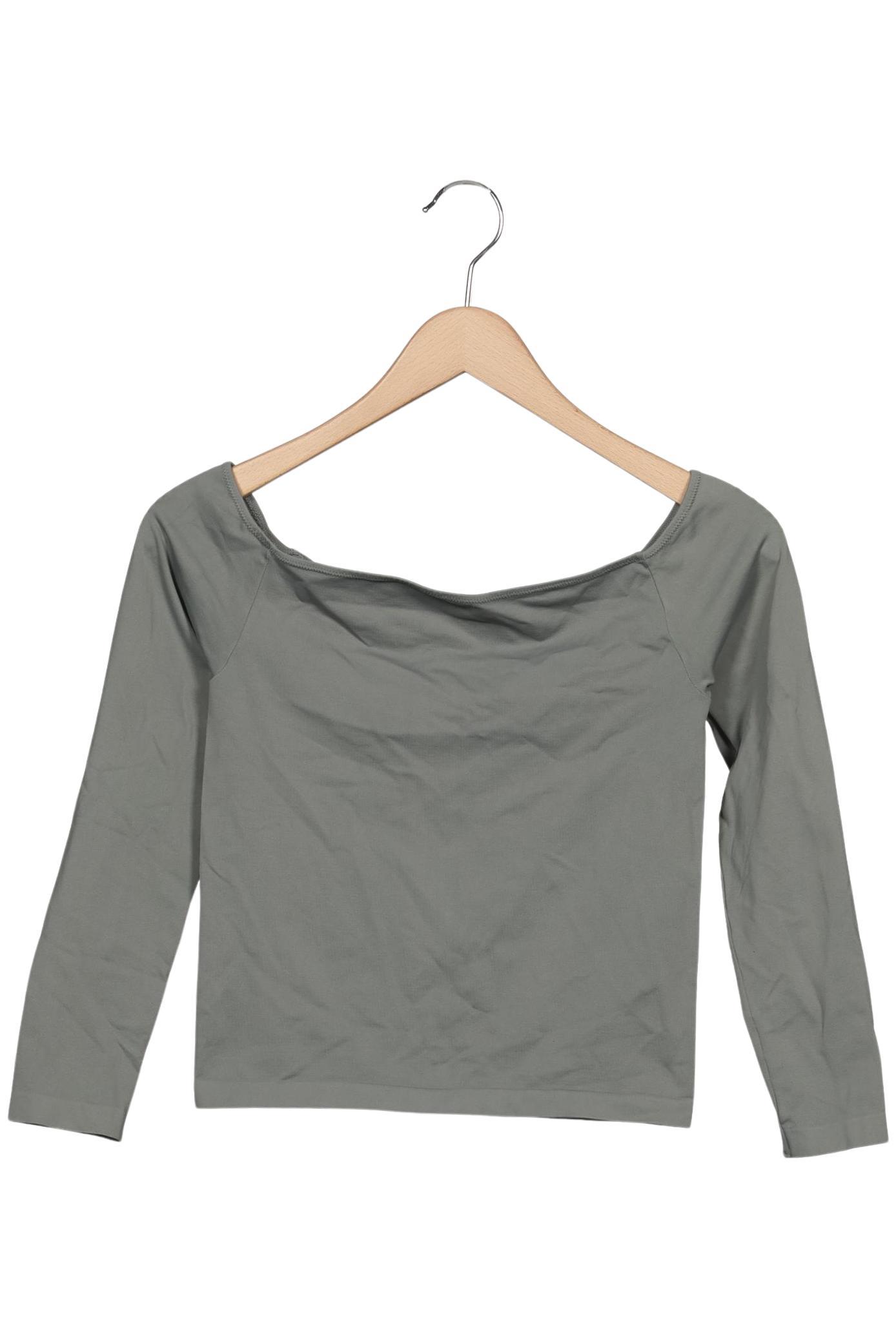 

Zara Damen Langarmshirt, grau, Gr. 38