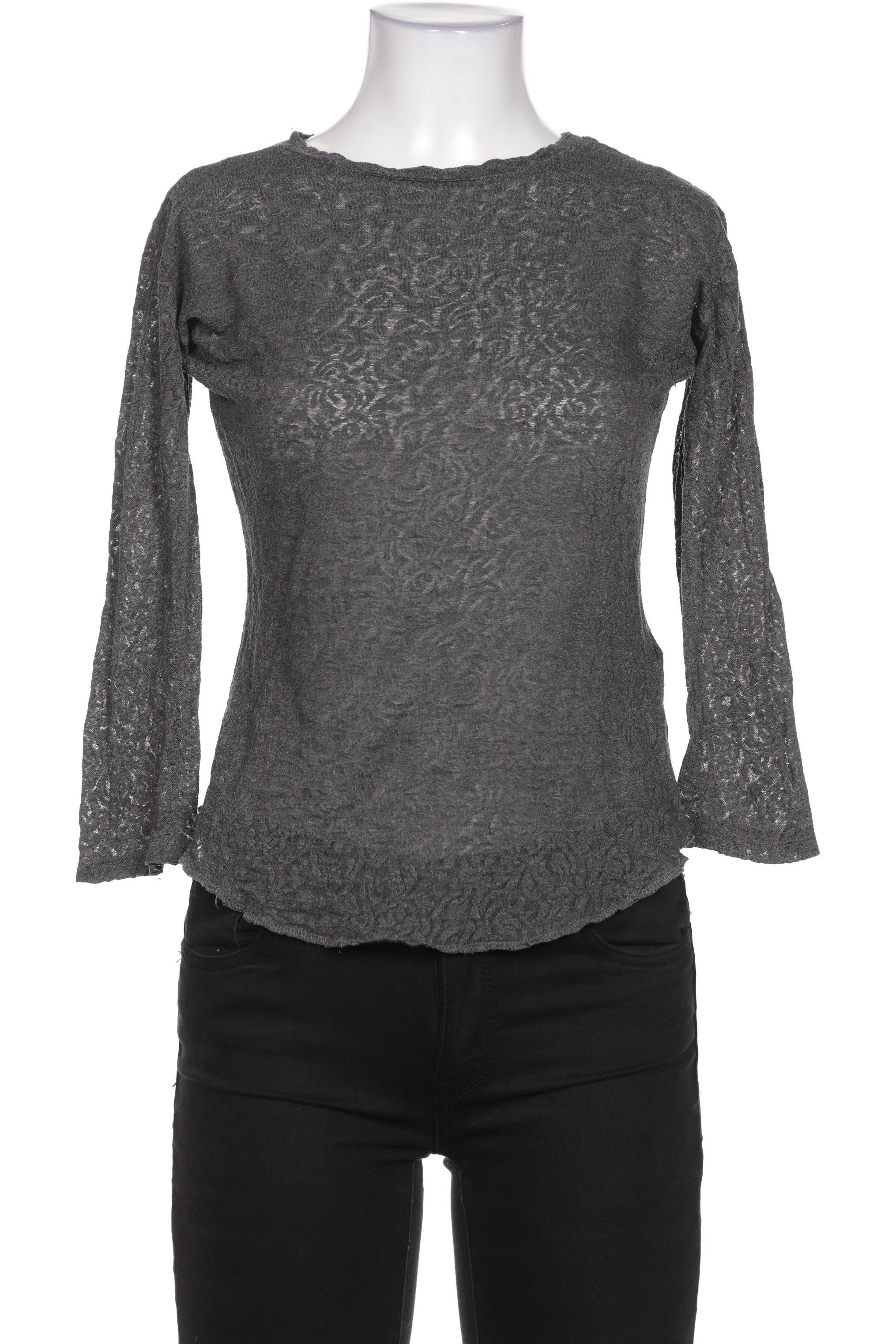 

Zara Damen Langarmshirt, grau, Gr. 36