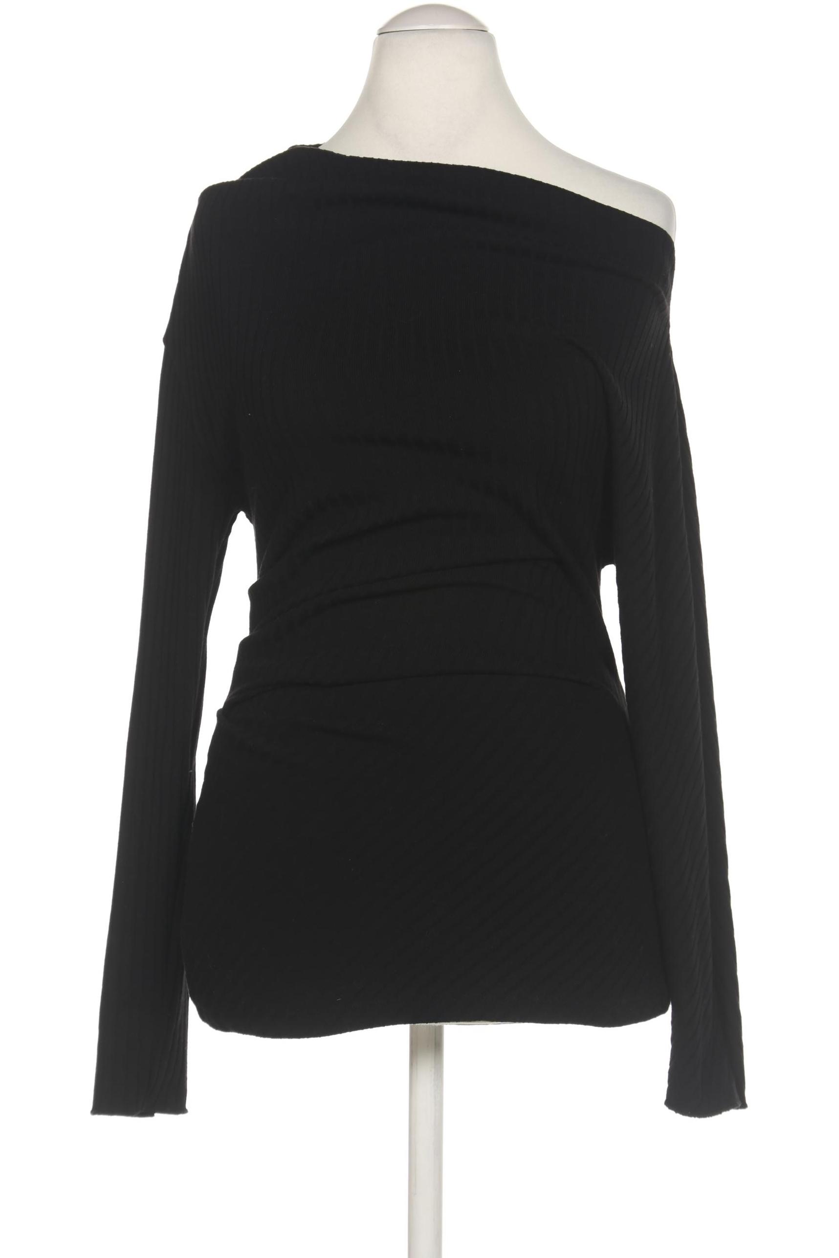 

Zara Damen Langarmshirt, schwarz, Gr. 36
