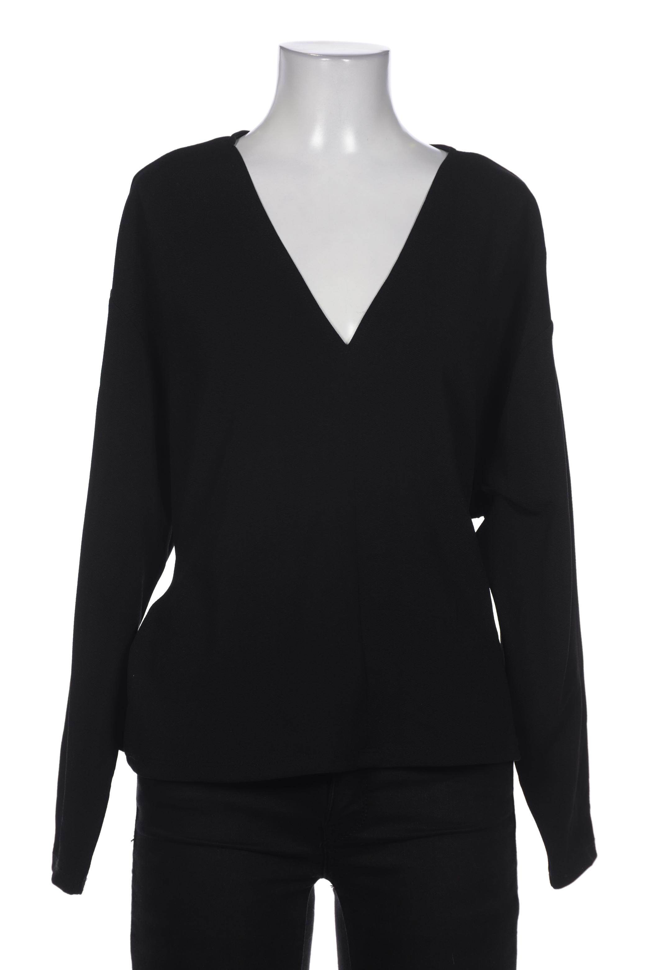 

Zara Damen Langarmshirt, schwarz, Gr. 36