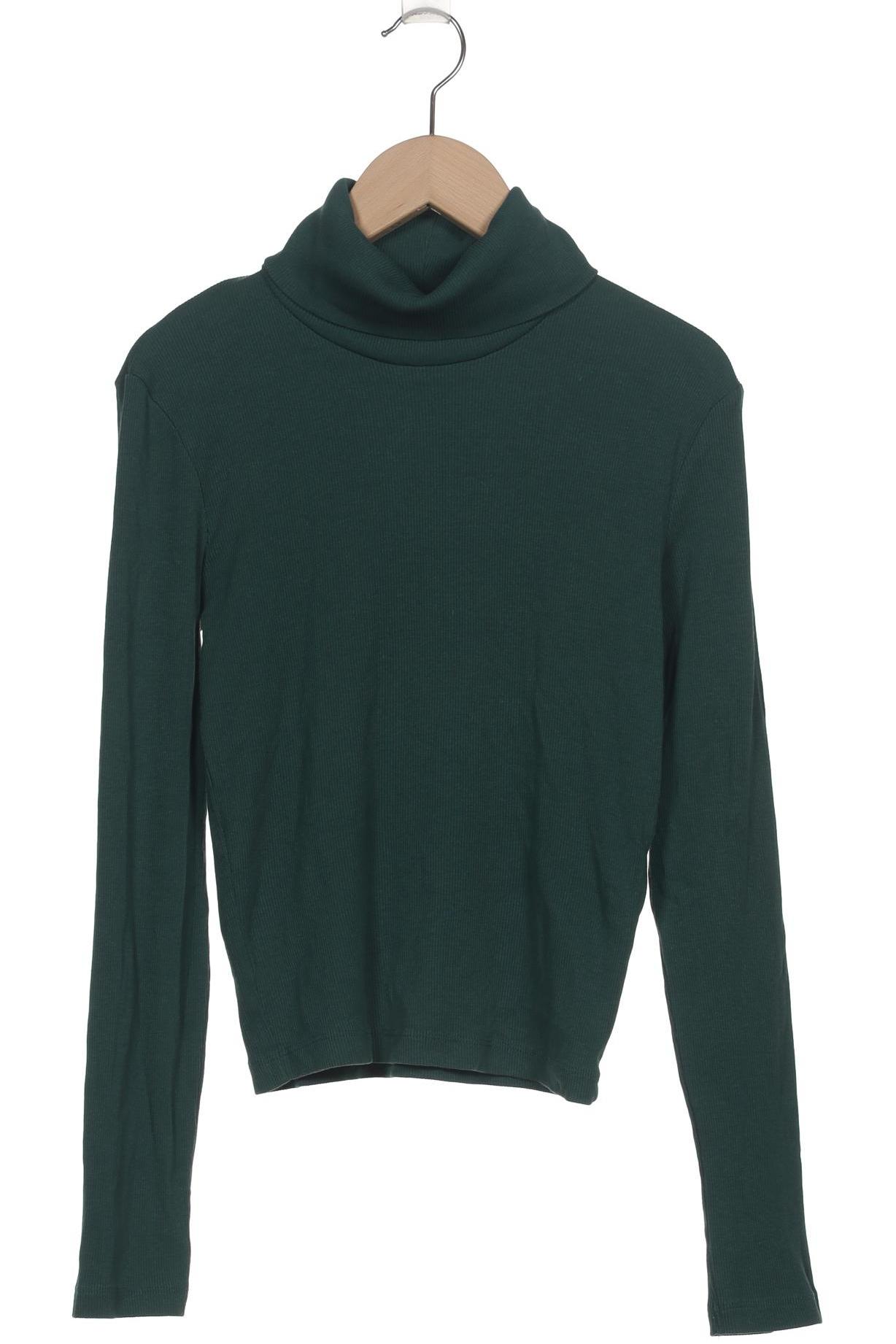 

Zara Damen Langarmshirt, grün, Gr. 38
