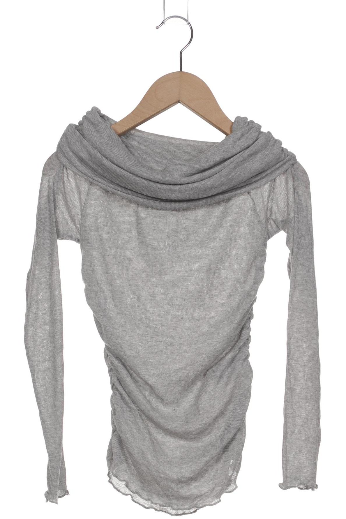 

Zara Damen Langarmshirt, grau, Gr. 36