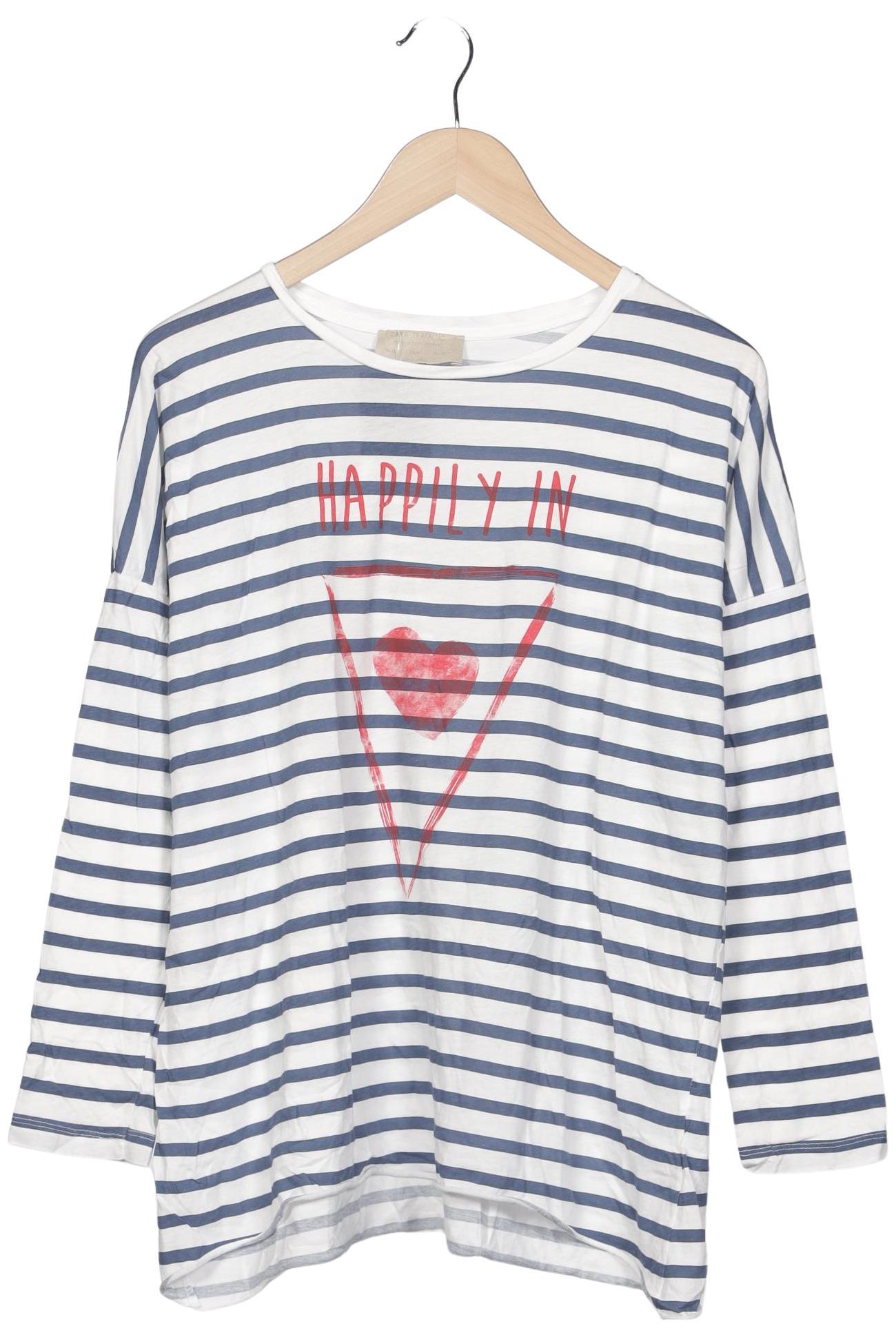 

Zara Damen Langarmshirt, mehrfarbig, Gr. 38