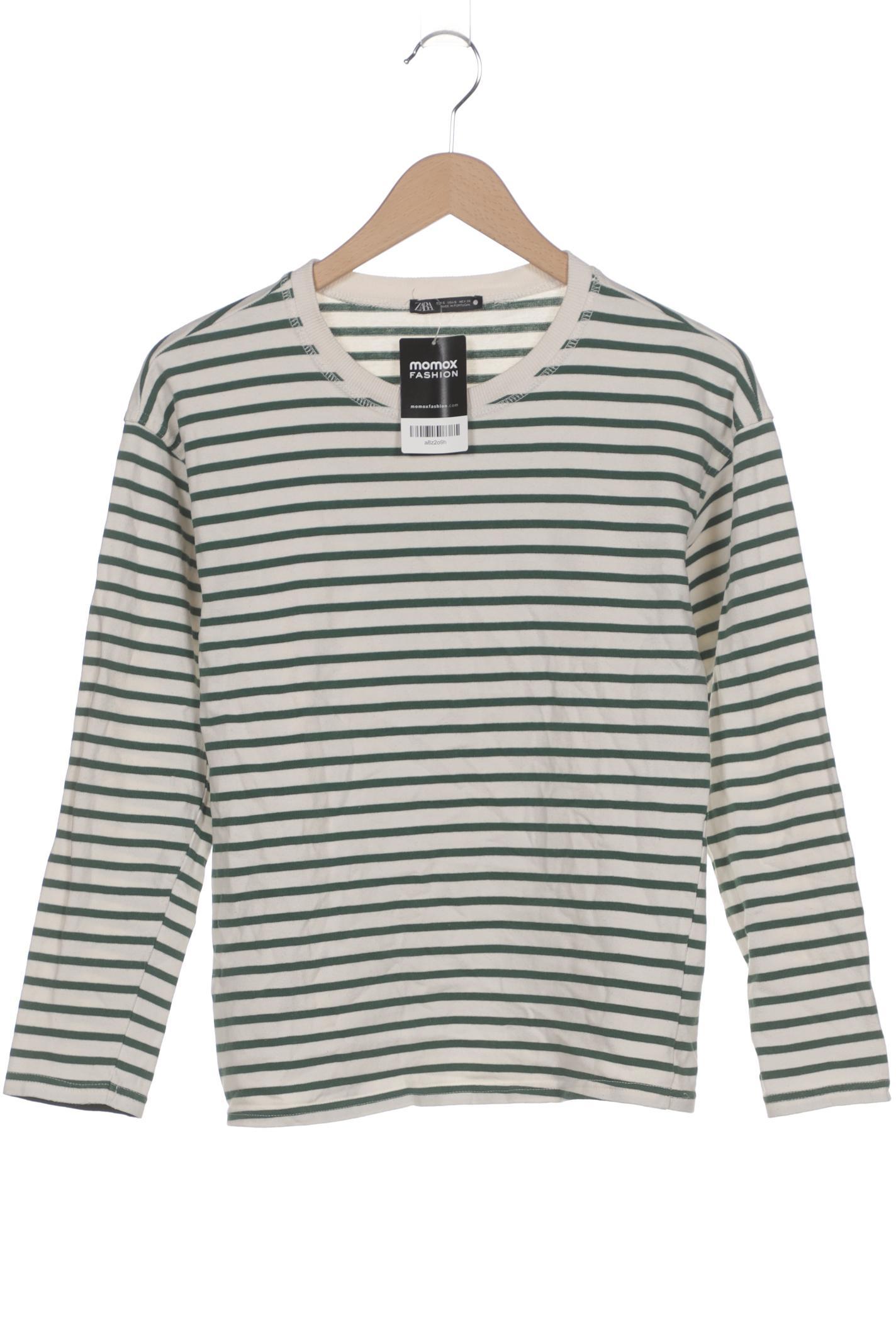 

Zara Damen Langarmshirt, cremeweiß, Gr. 36