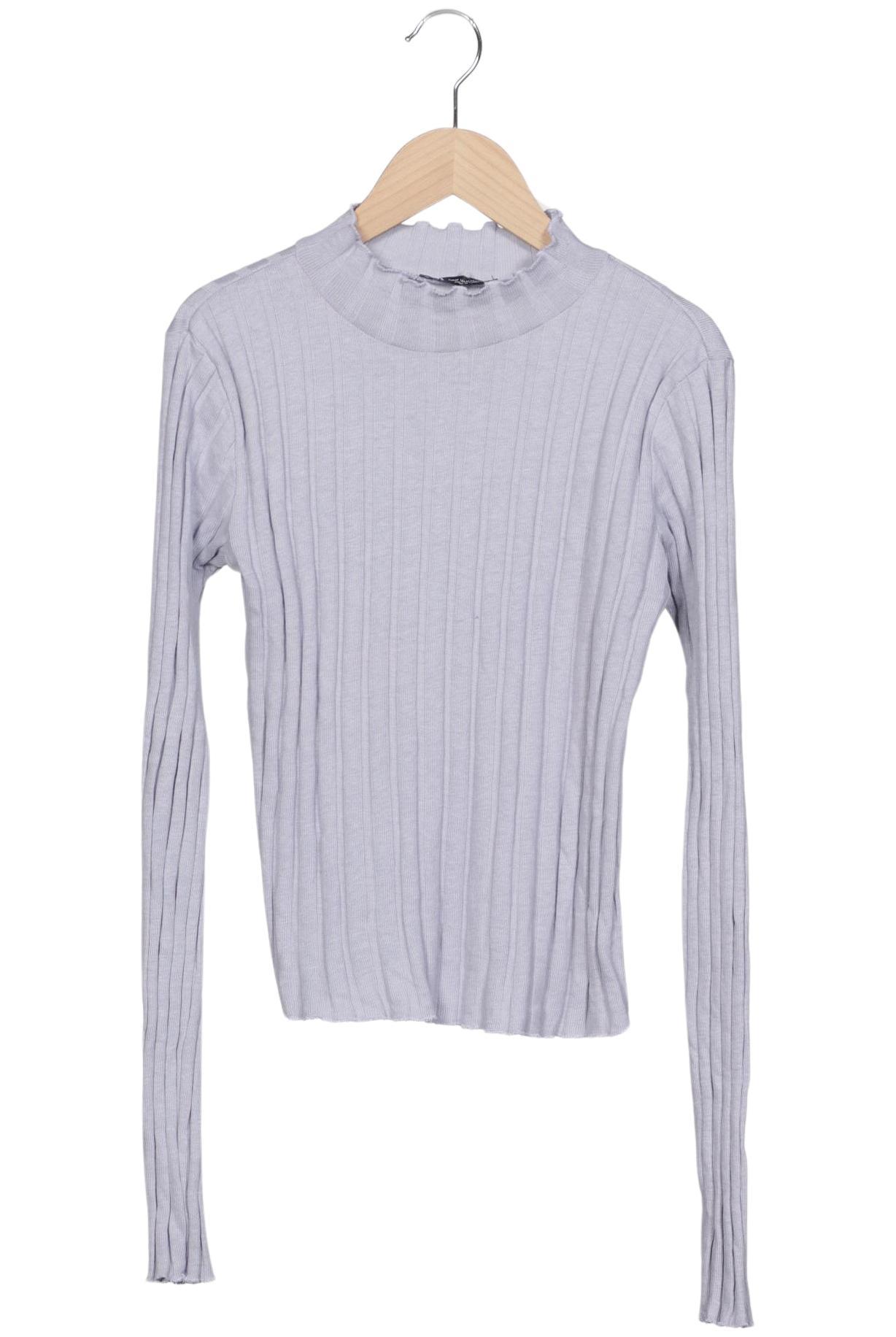 

Zara Damen Langarmshirt, grau, Gr. 38