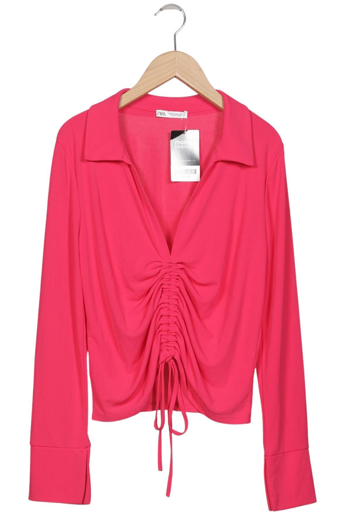 

Zara Damen Langarmshirt, pink, Gr. 38