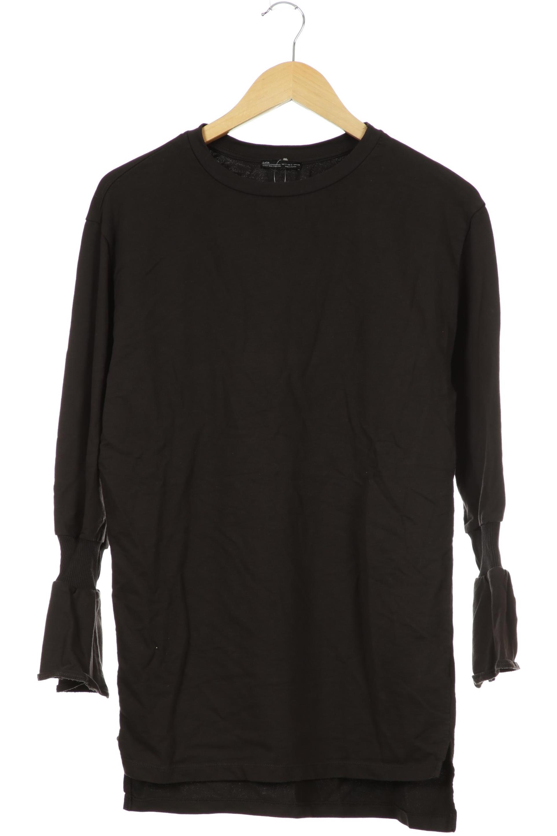 

Zara Damen Langarmshirt, grau, Gr. 36