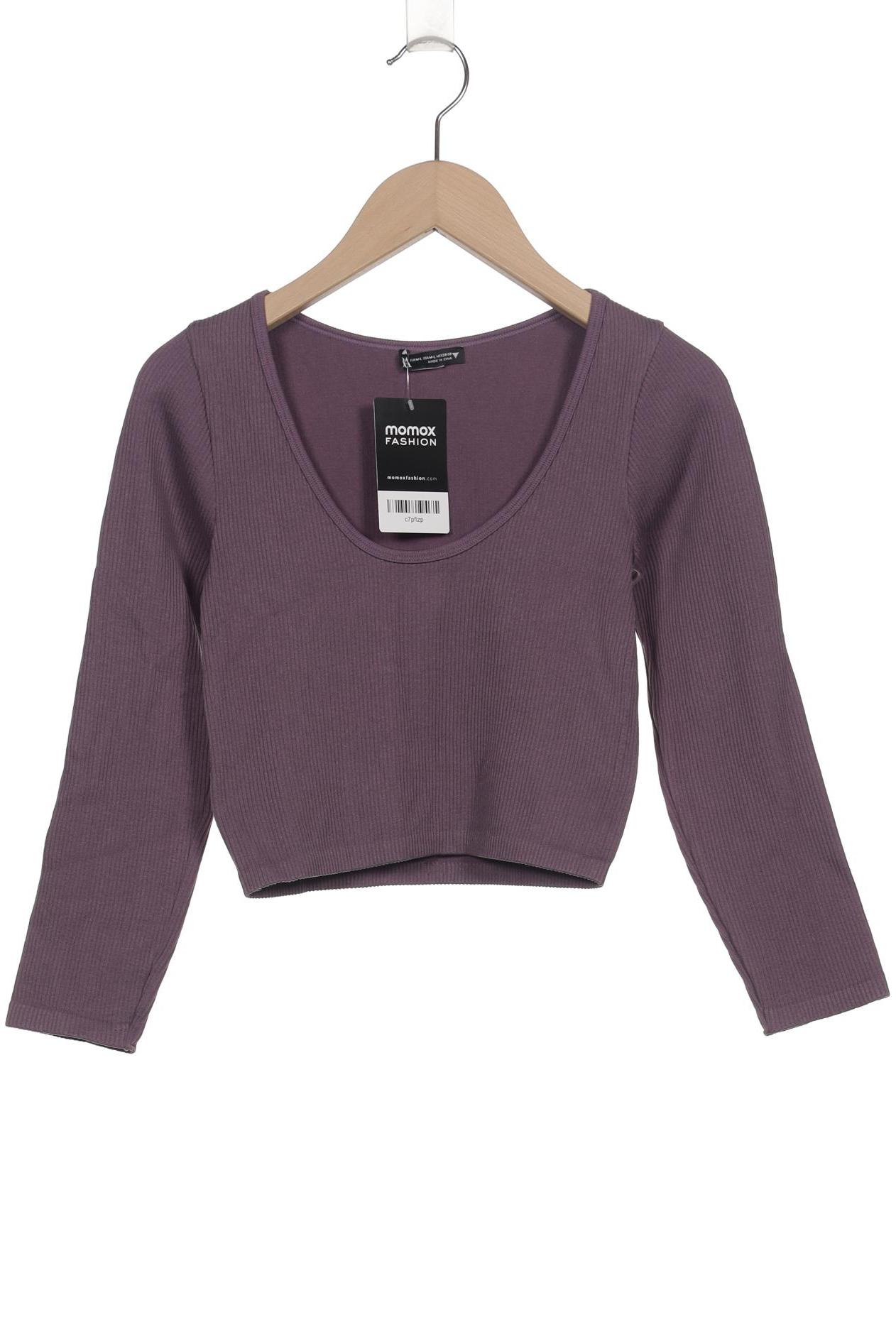 

Zara Damen Langarmshirt, flieder, Gr. 38
