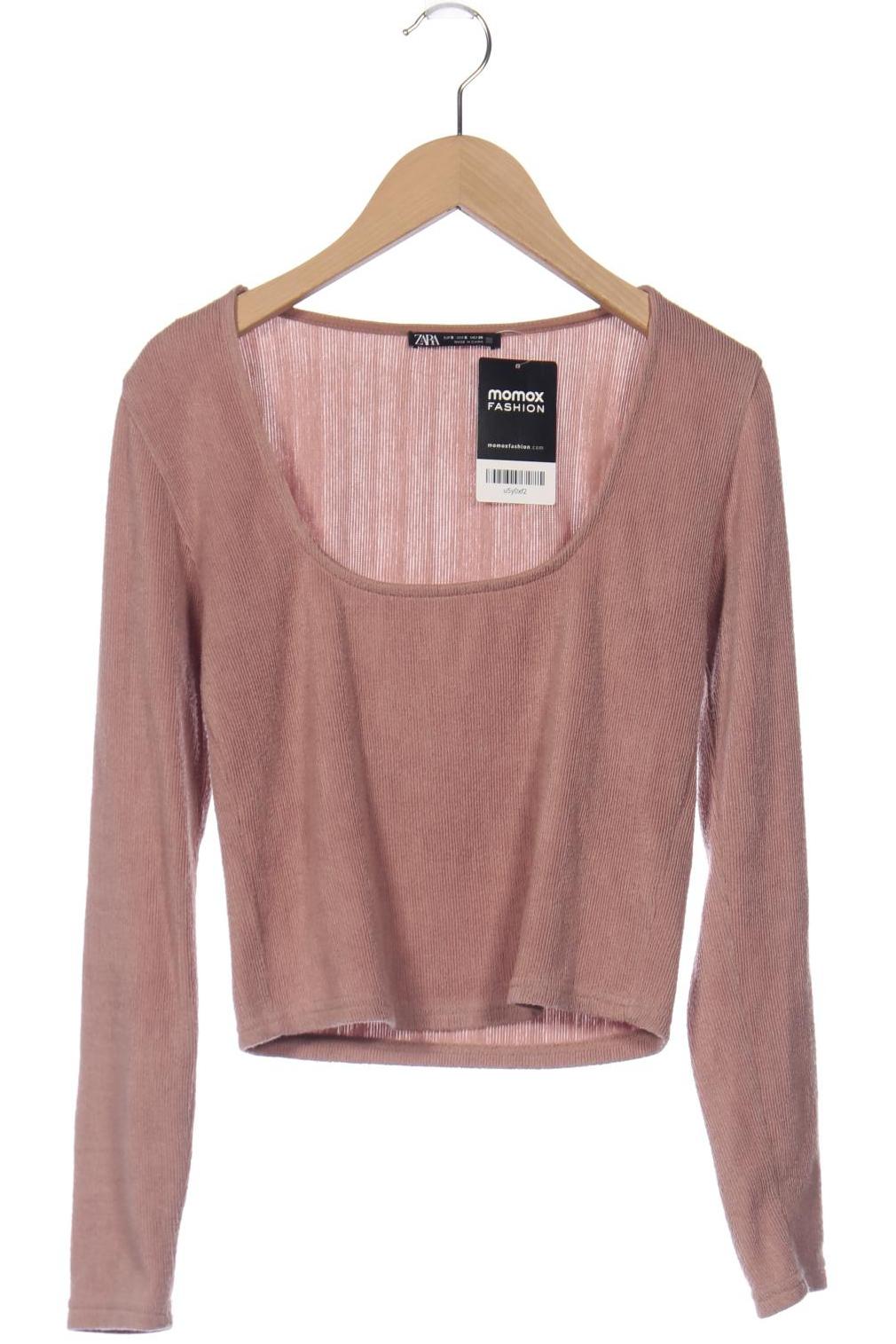 

ZARA Damen Langarmshirt, pink