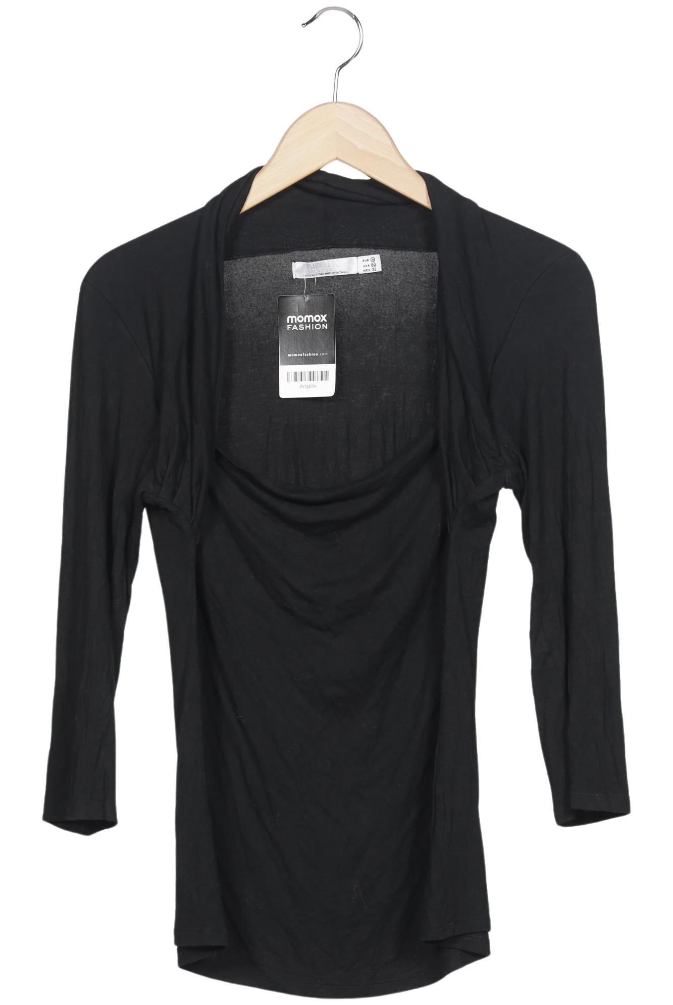 

Zara Damen Langarmshirt, schwarz, Gr. 44