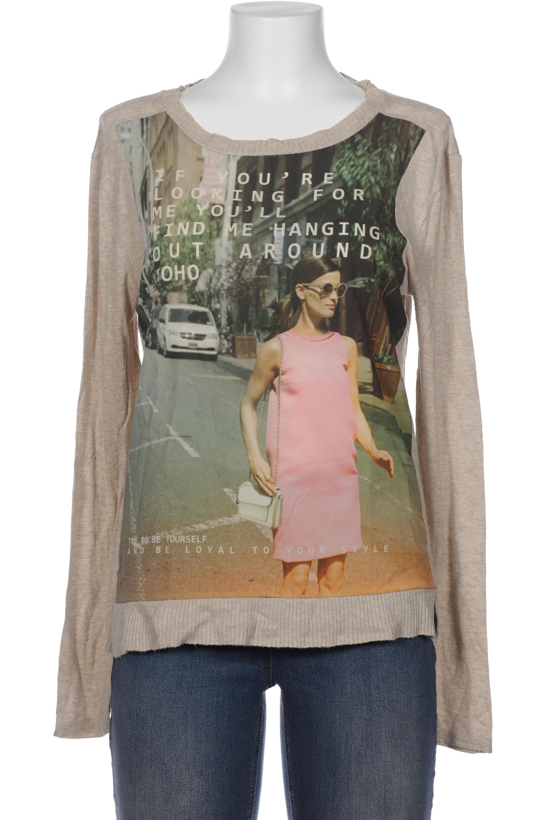 

Zara Damen Langarmshirt, grün, Gr. 38