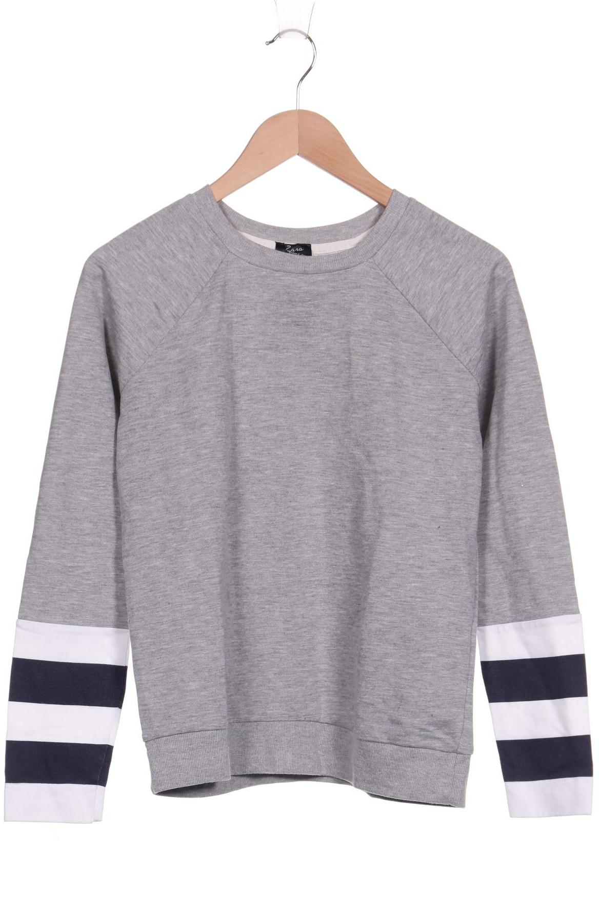 

ZARA Damen Langarmshirt, grau