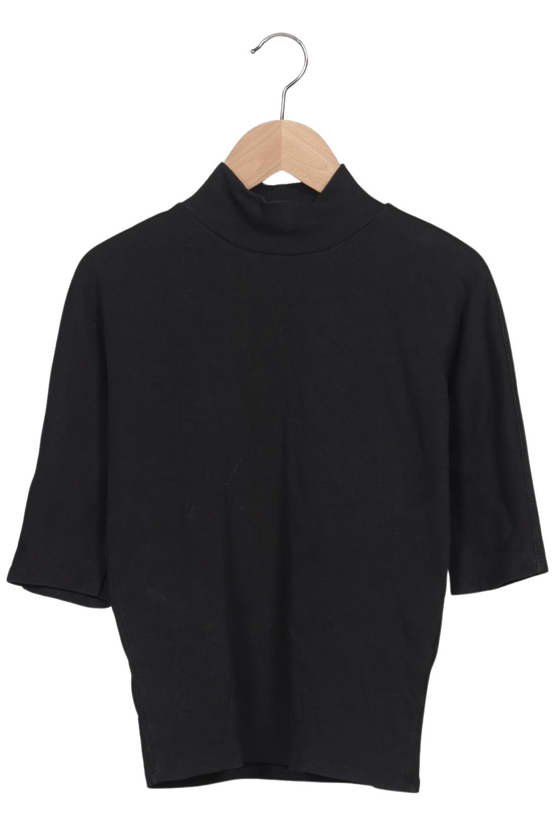 

Zara Damen Langarmshirt, schwarz, Gr. 38