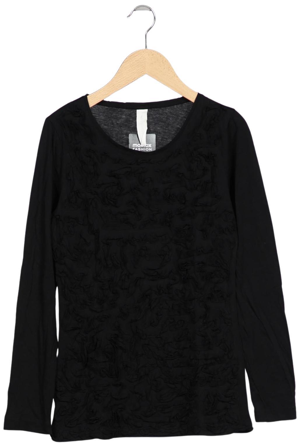 

Zara Damen Langarmshirt, schwarz, Gr. 38