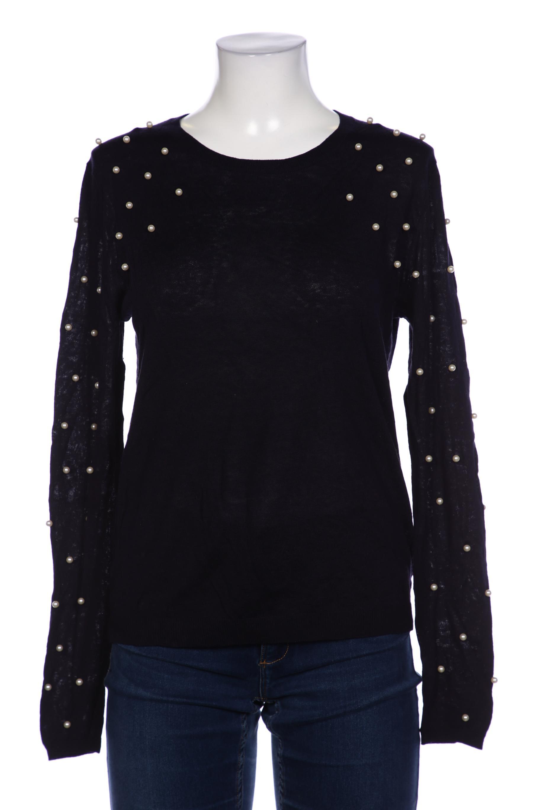 

Zara Damen Langarmshirt, marineblau, Gr. 42