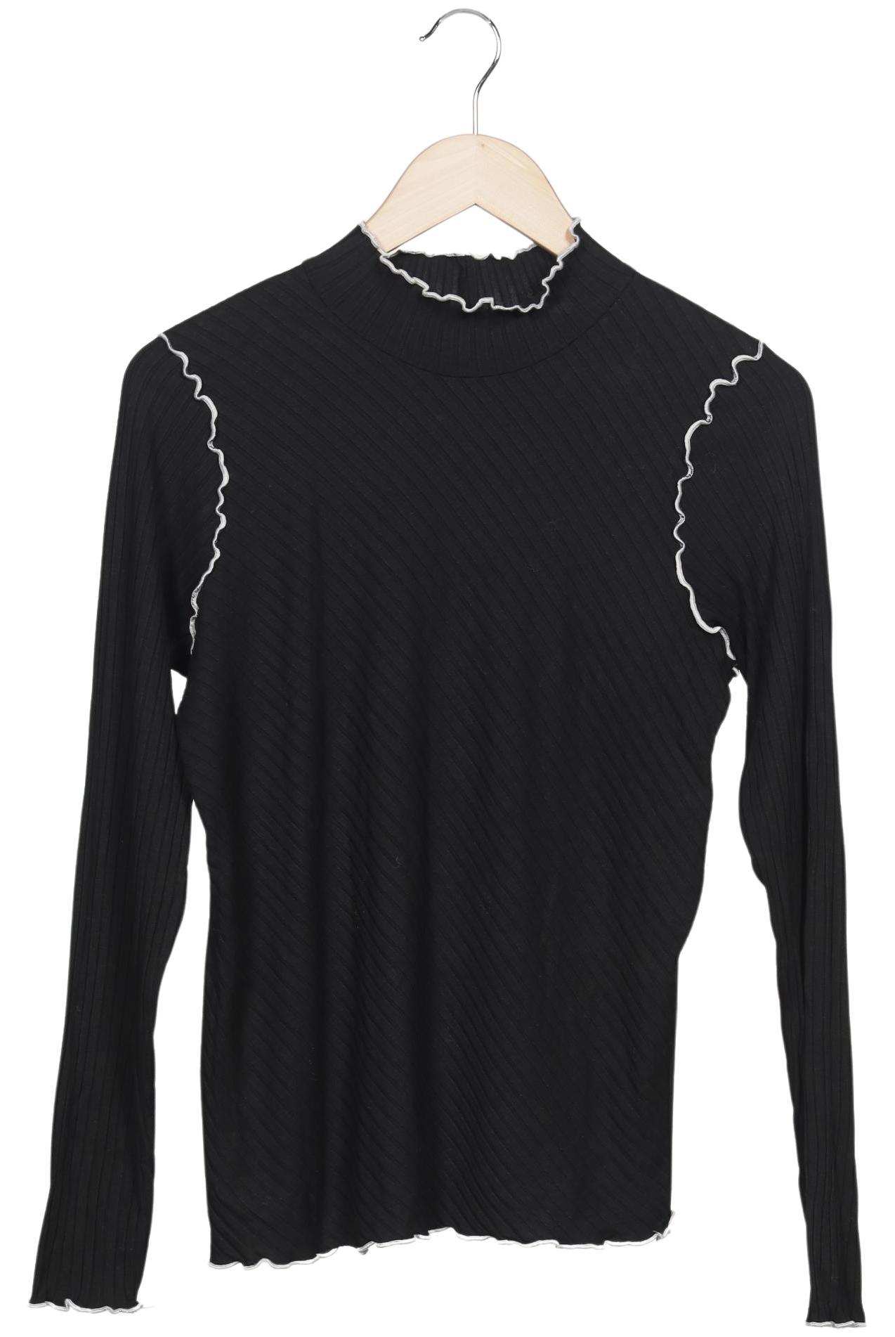 

Zara Damen Langarmshirt, schwarz, Gr. 44