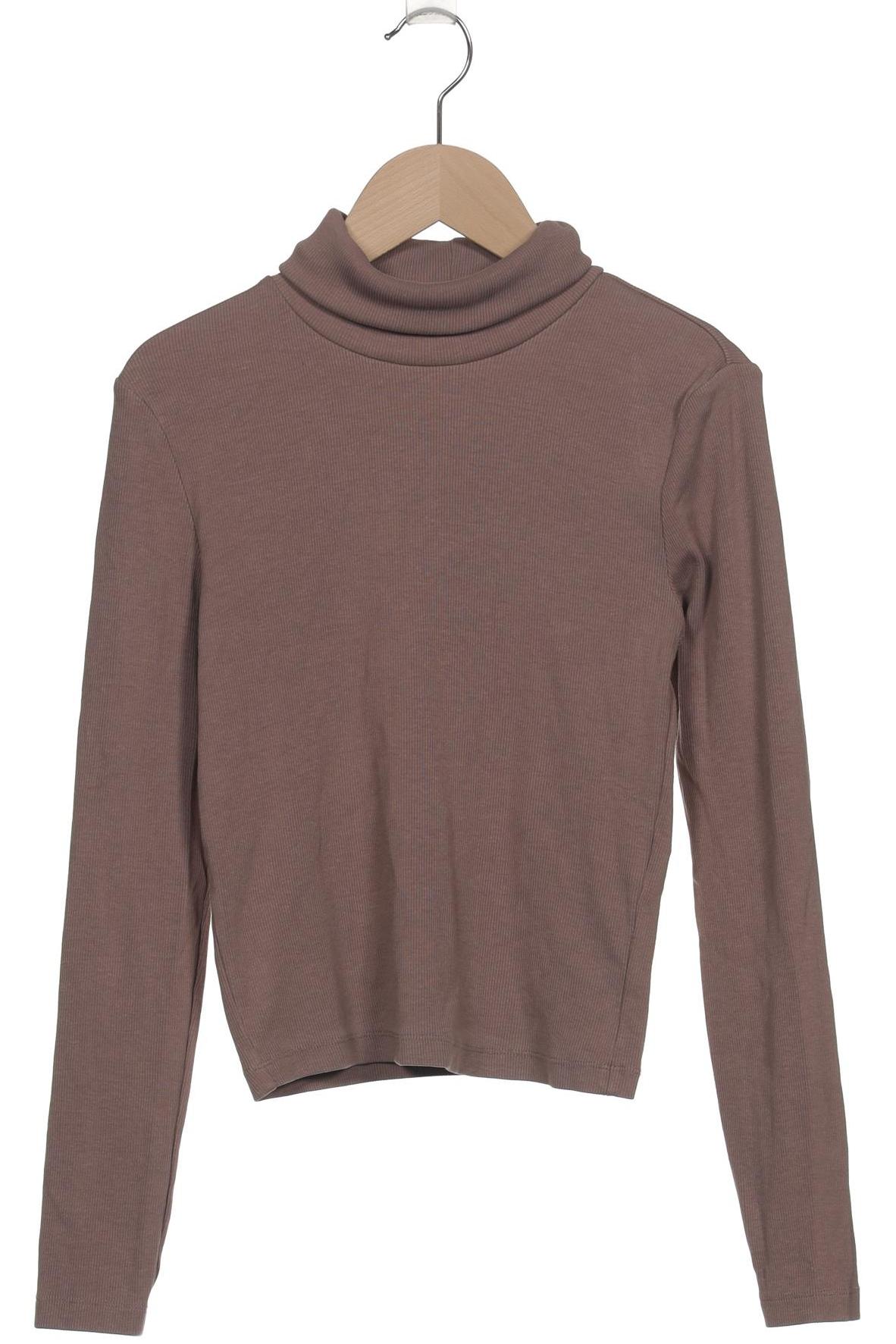 

Zara Damen Langarmshirt, braun, Gr. 38
