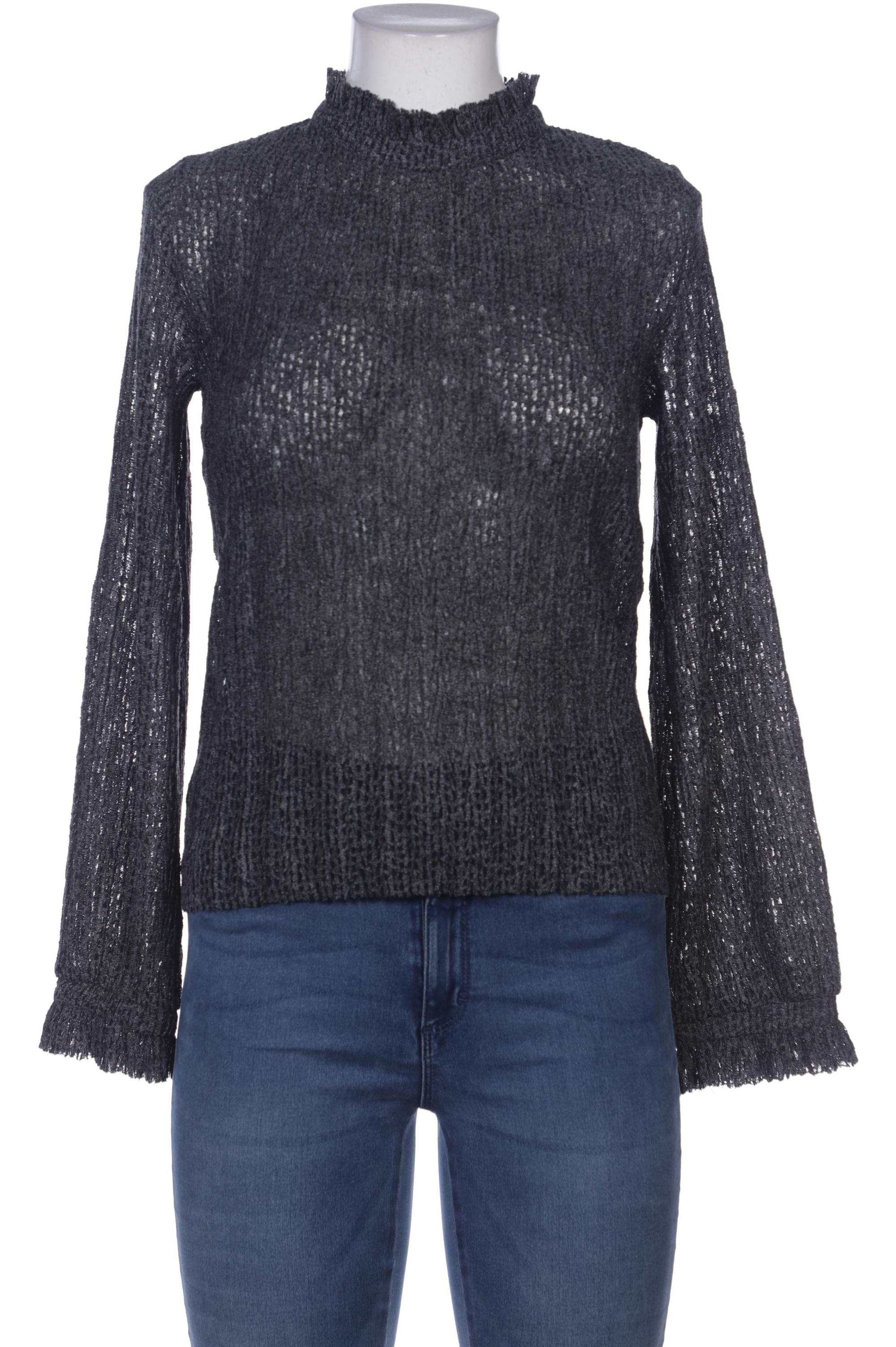 

Zara Damen Langarmshirt, grau, Gr. 42