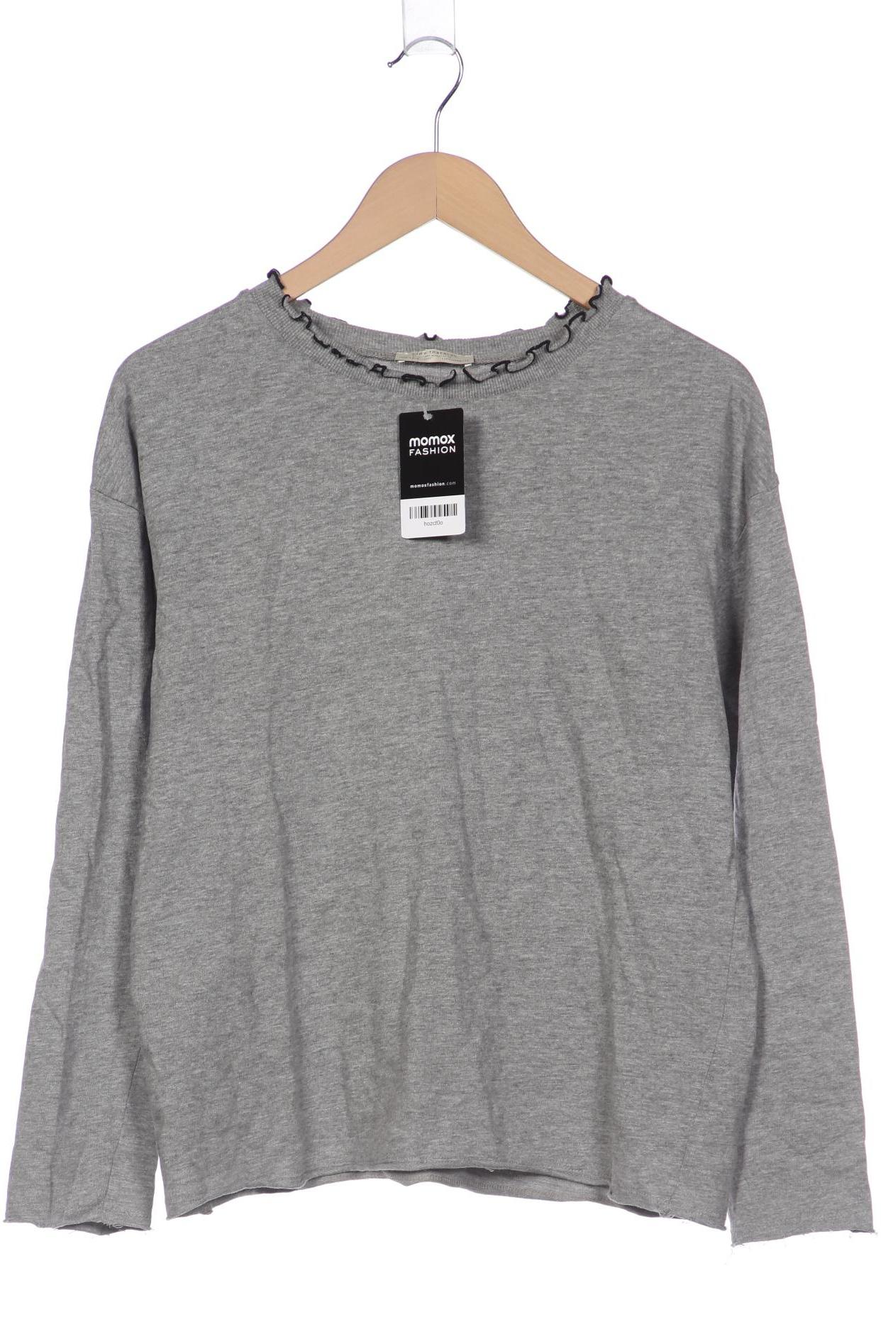 

ZARA Damen Langarmshirt, grau