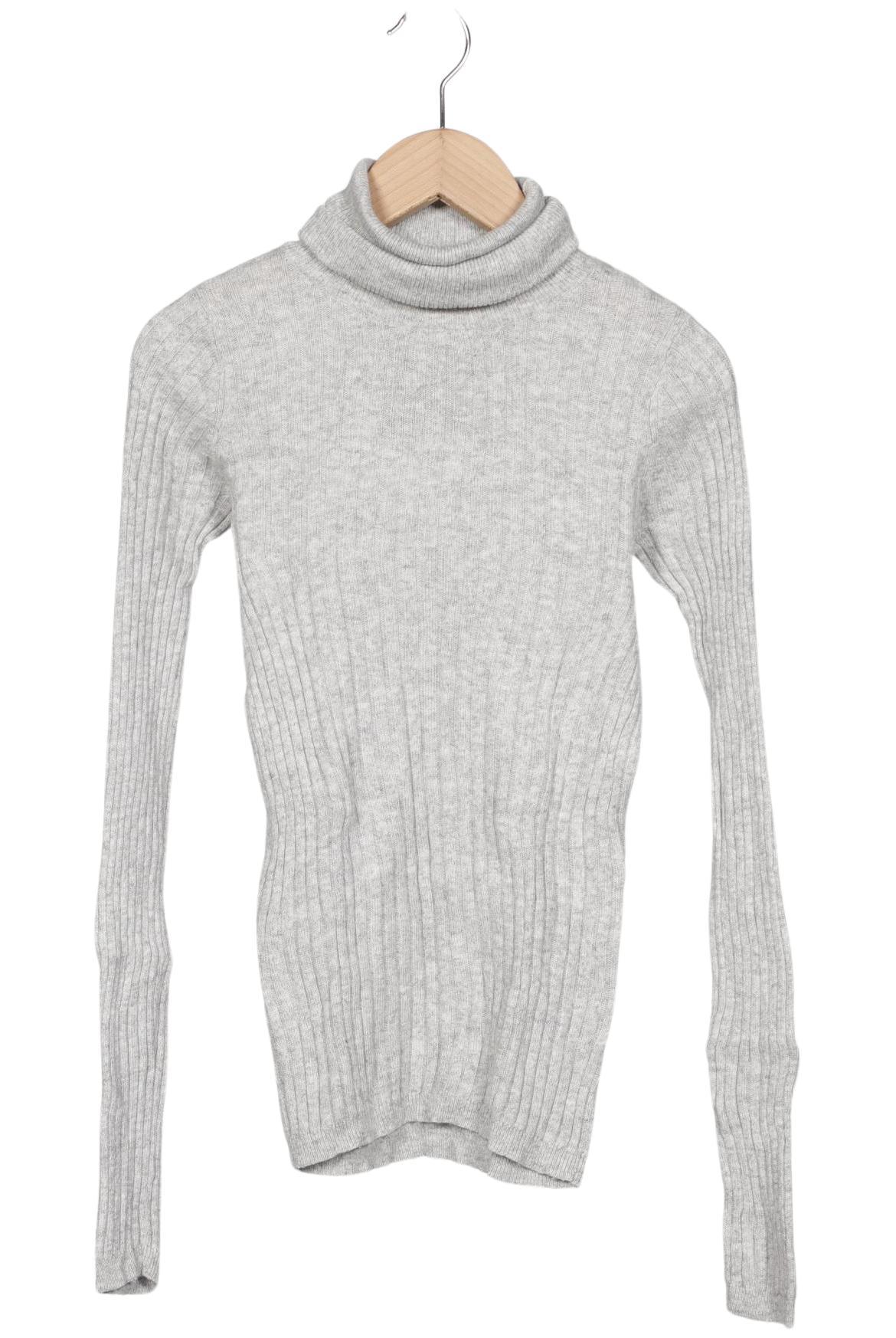 

Zara Damen Langarmshirt, grau, Gr. 36