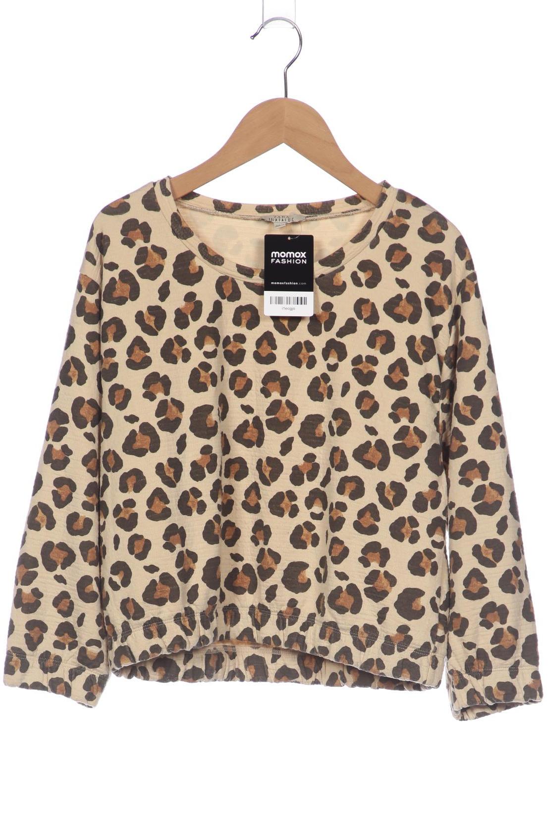 

Zara Damen Langarmshirt, beige, Gr. 38