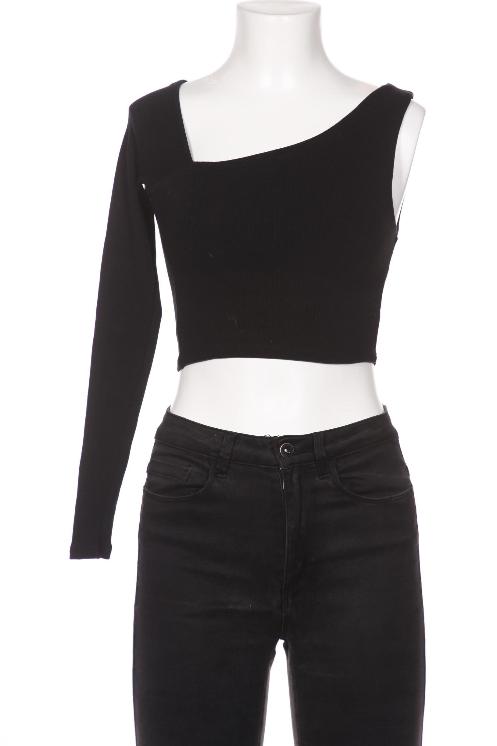 

Zara Damen Langarmshirt, schwarz, Gr. 36