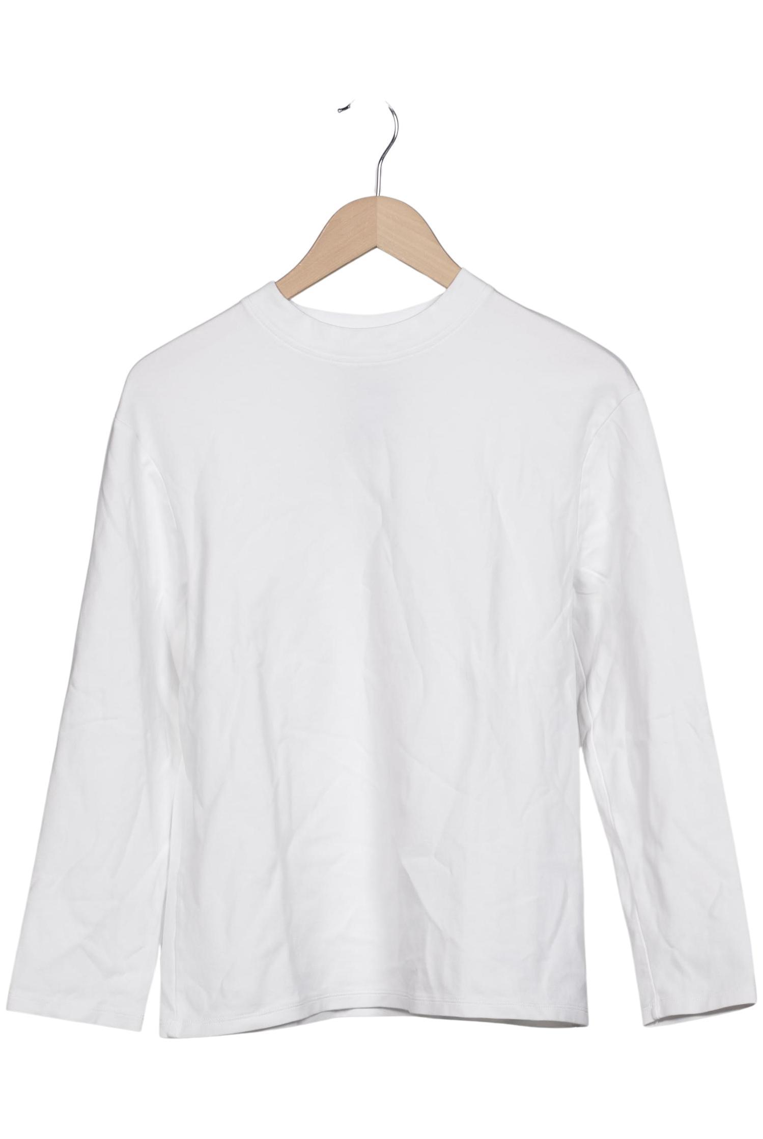 

Zara Damen Langarmshirt, weiß, Gr. 36