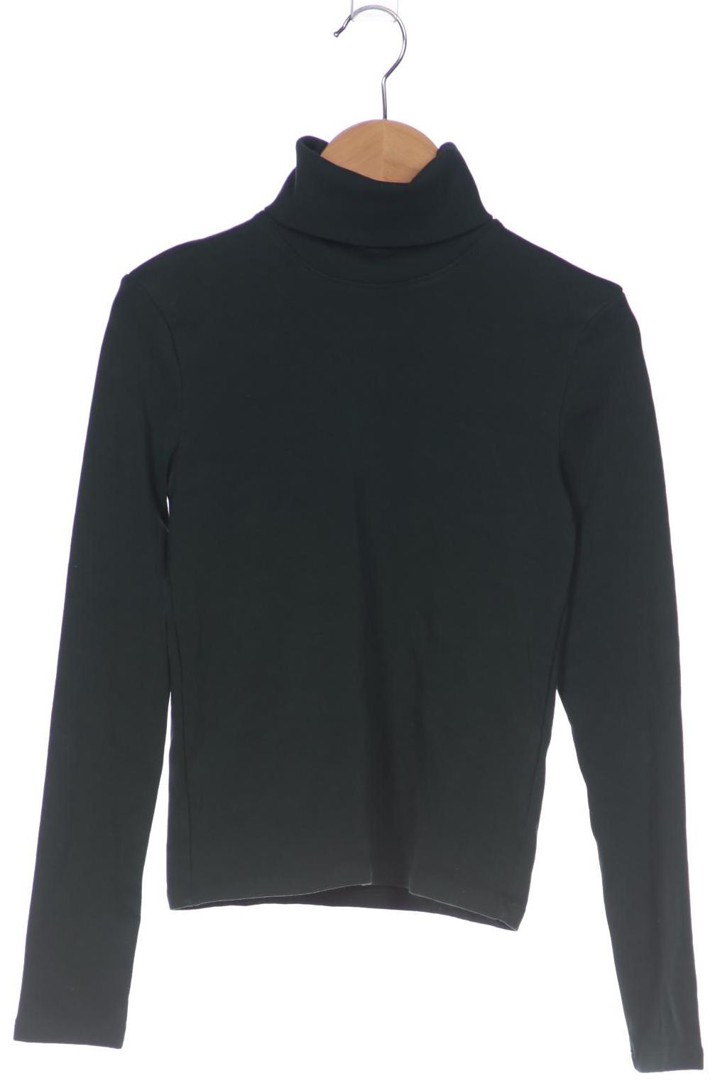 

Zara Damen Langarmshirt, grün, Gr. 36