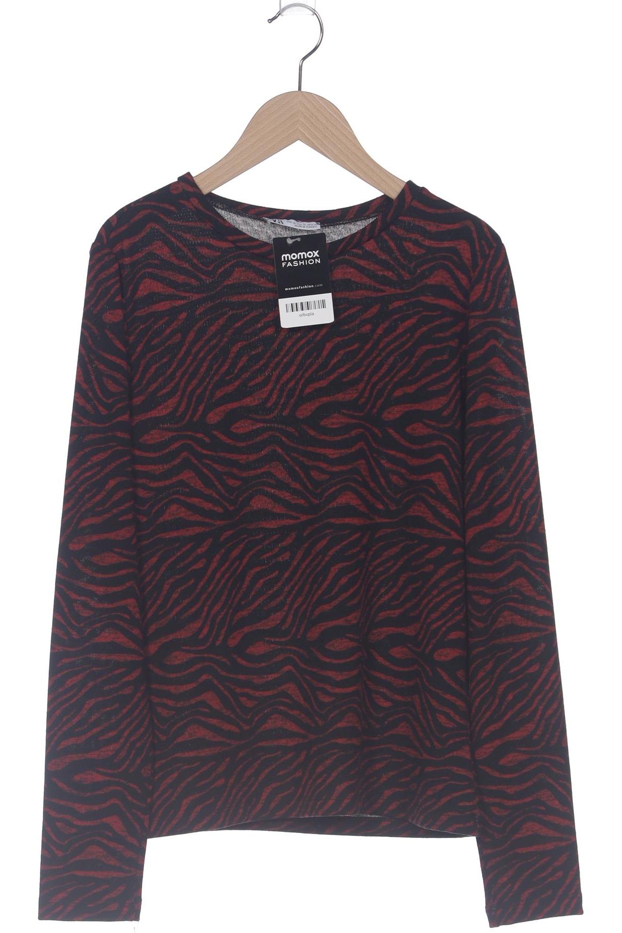 

Zara Damen Langarmshirt, rot, Gr. 38