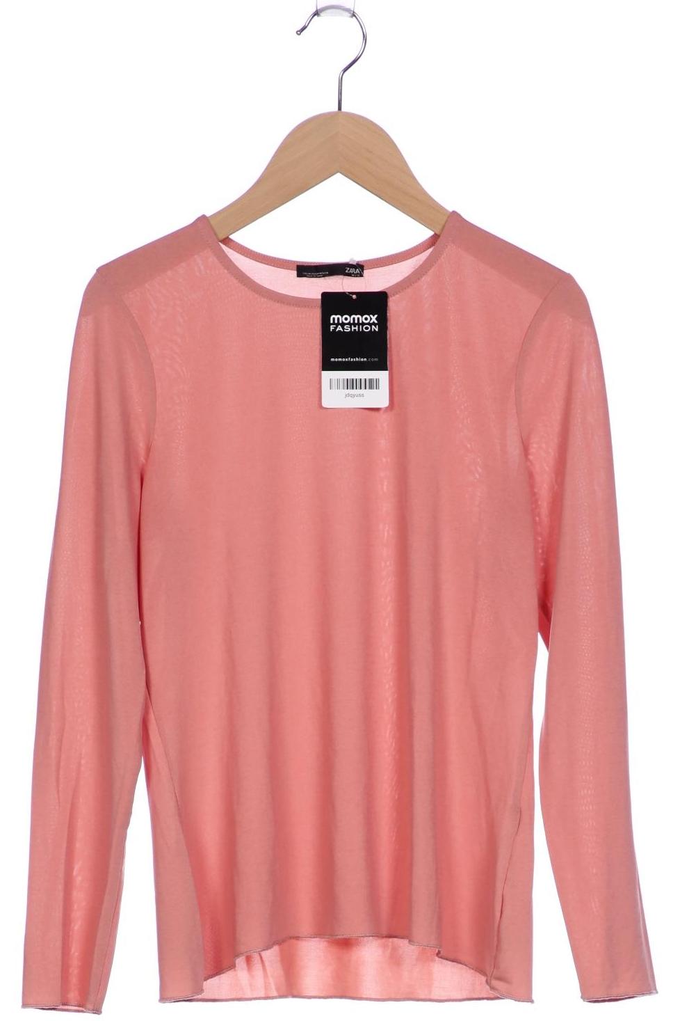 

Zara Damen Langarmshirt, pink, Gr. 38