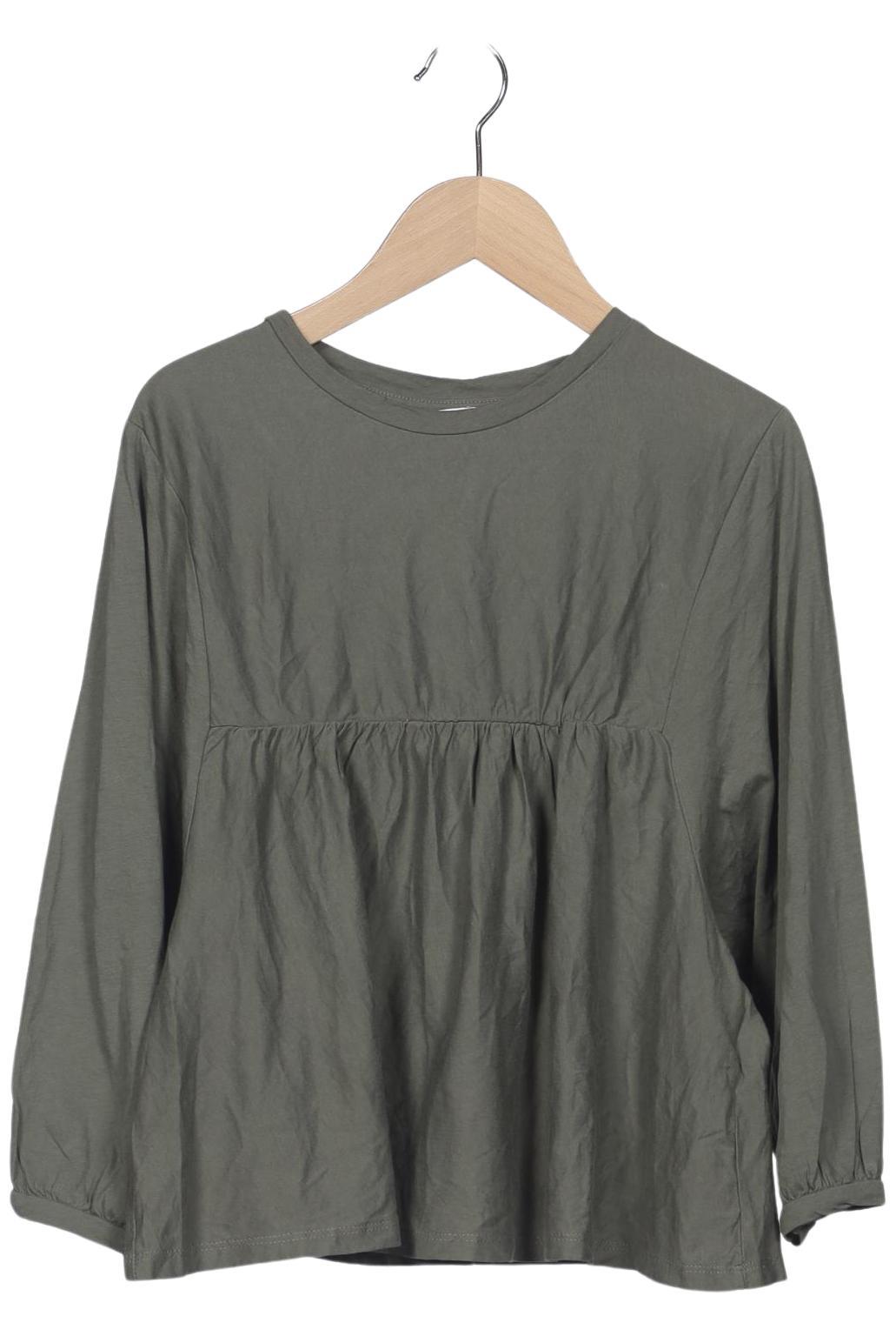 

Zara Damen Langarmshirt, grün, Gr. 38
