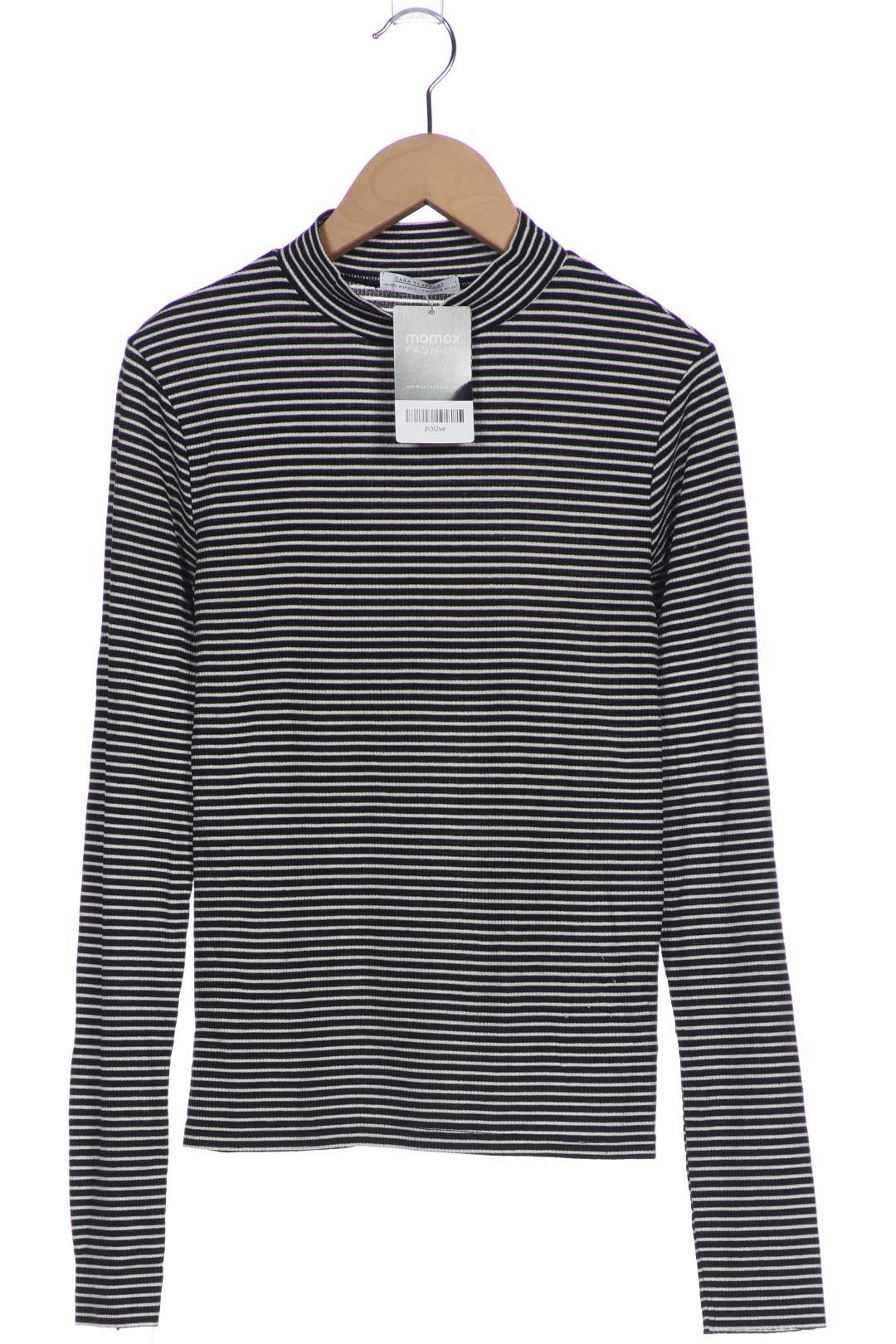 

Zara Damen Langarmshirt, schwarz, Gr. 38