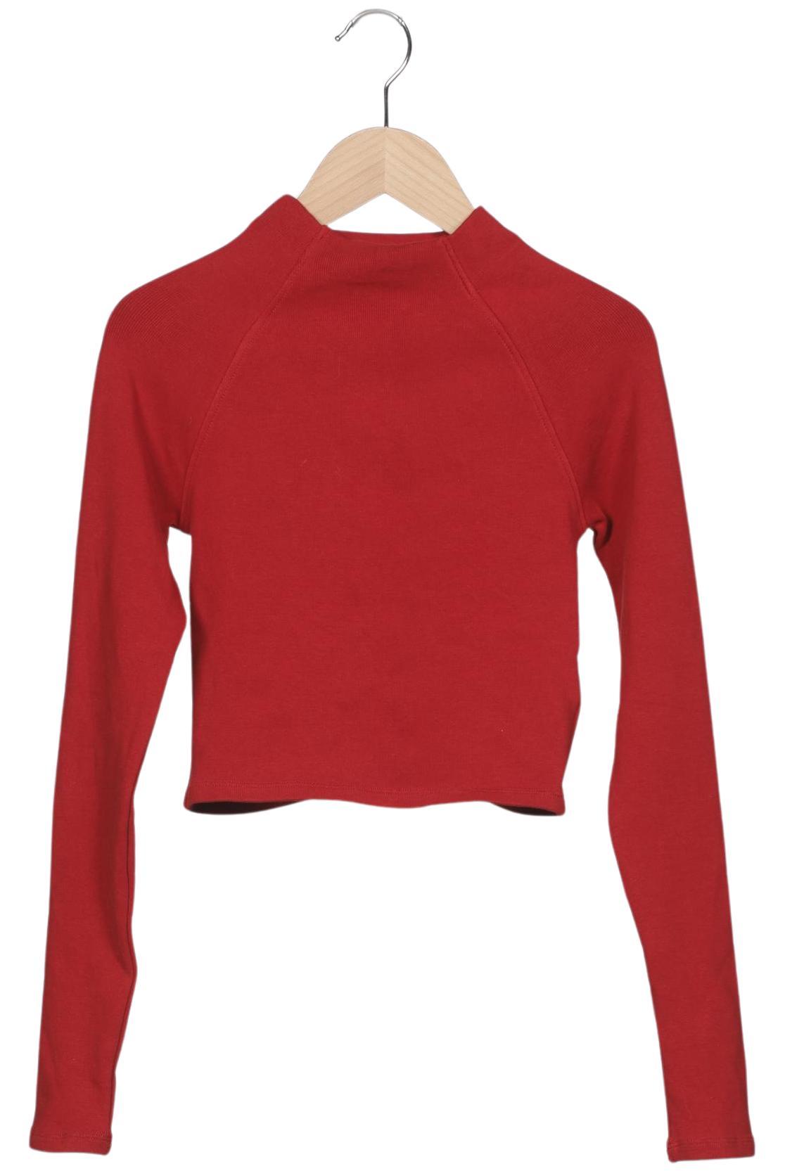 

Zara Damen Langarmshirt, rot, Gr. 38