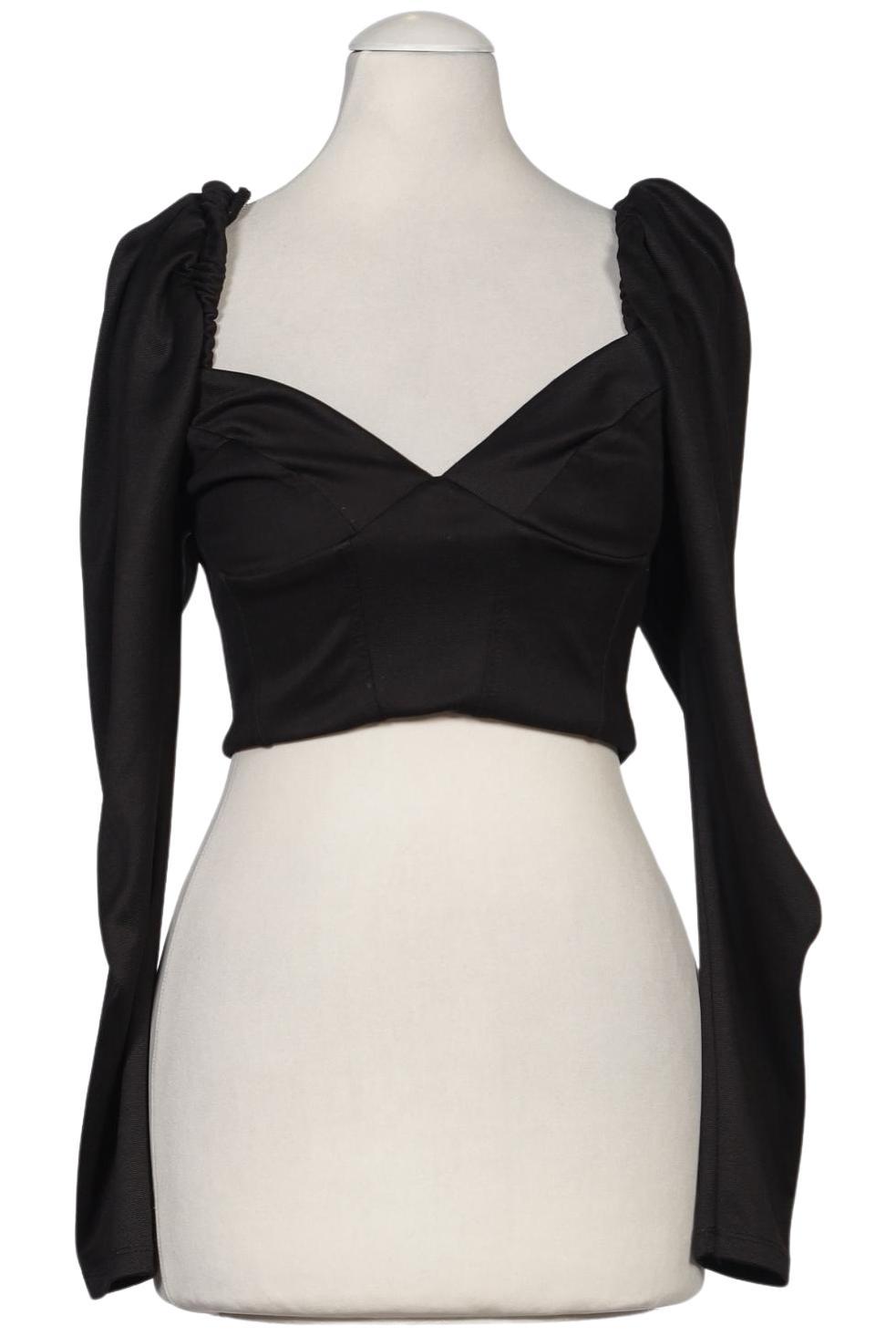 

Zara Damen Langarmshirt, schwarz, Gr. 36