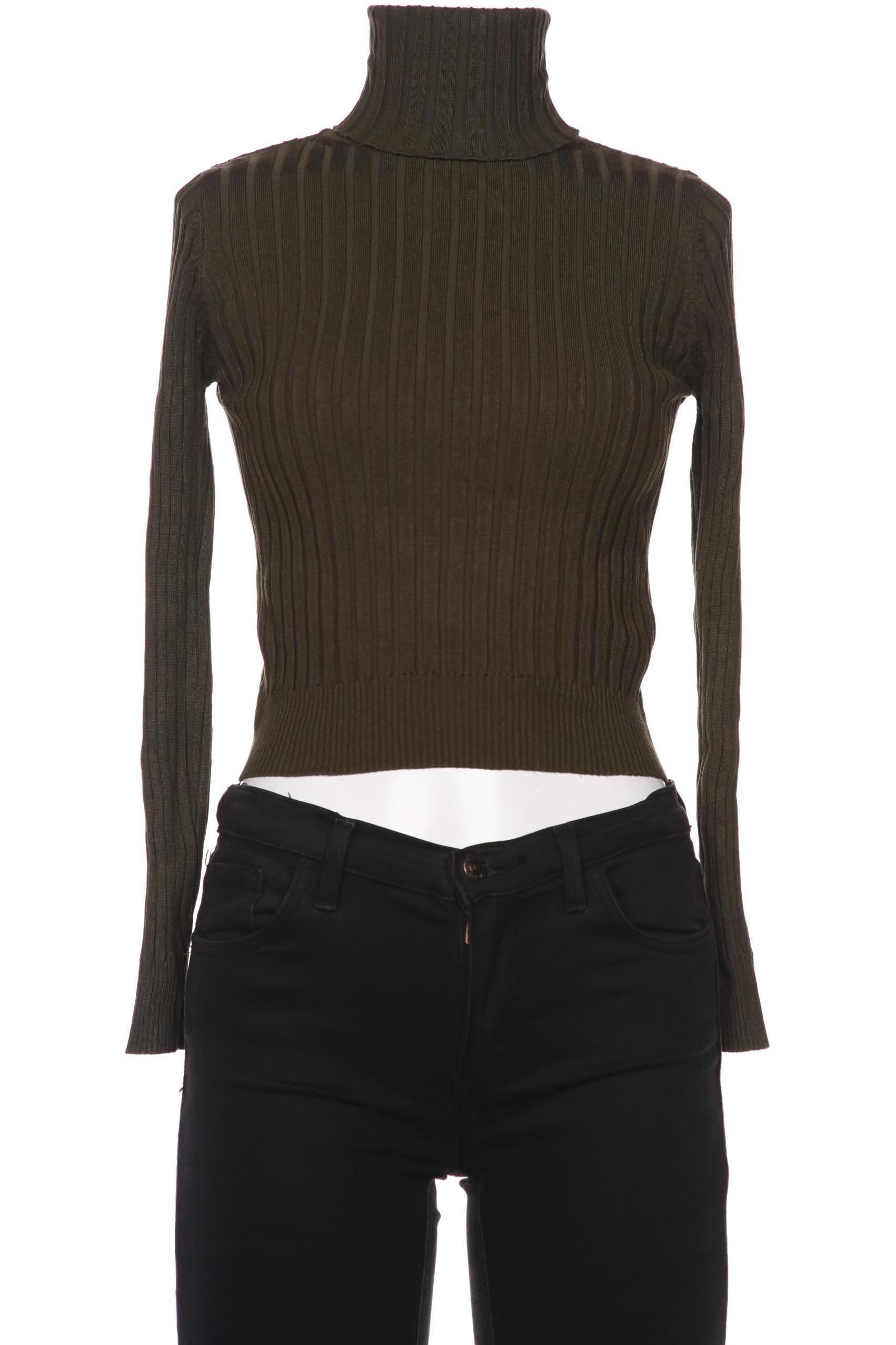 

Zara Damen Langarmshirt, grün, Gr. 36