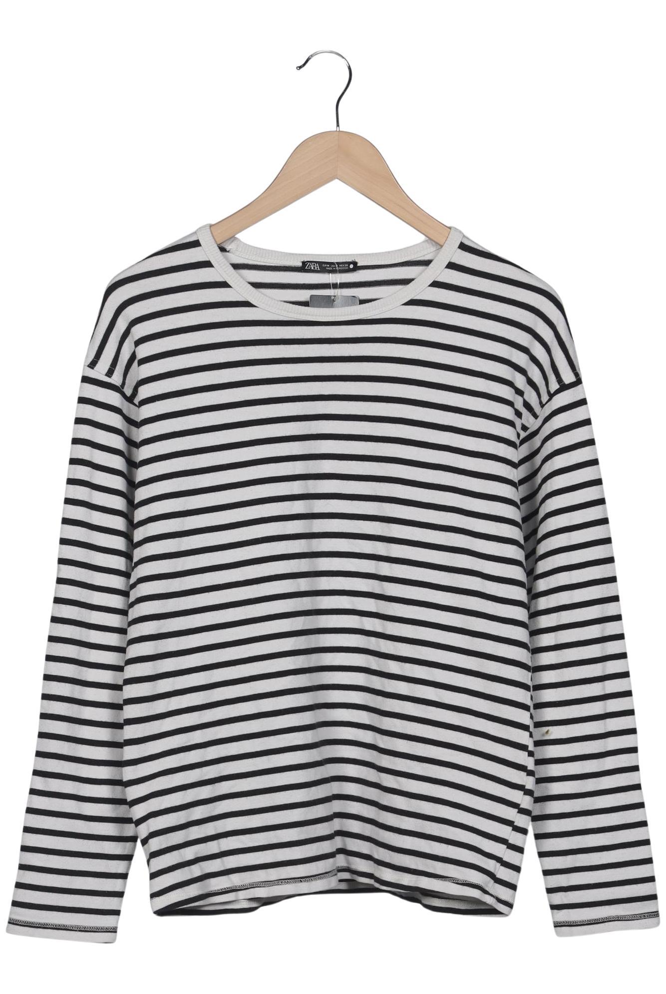 

Zara Damen Langarmshirt, mehrfarbig, Gr. 38