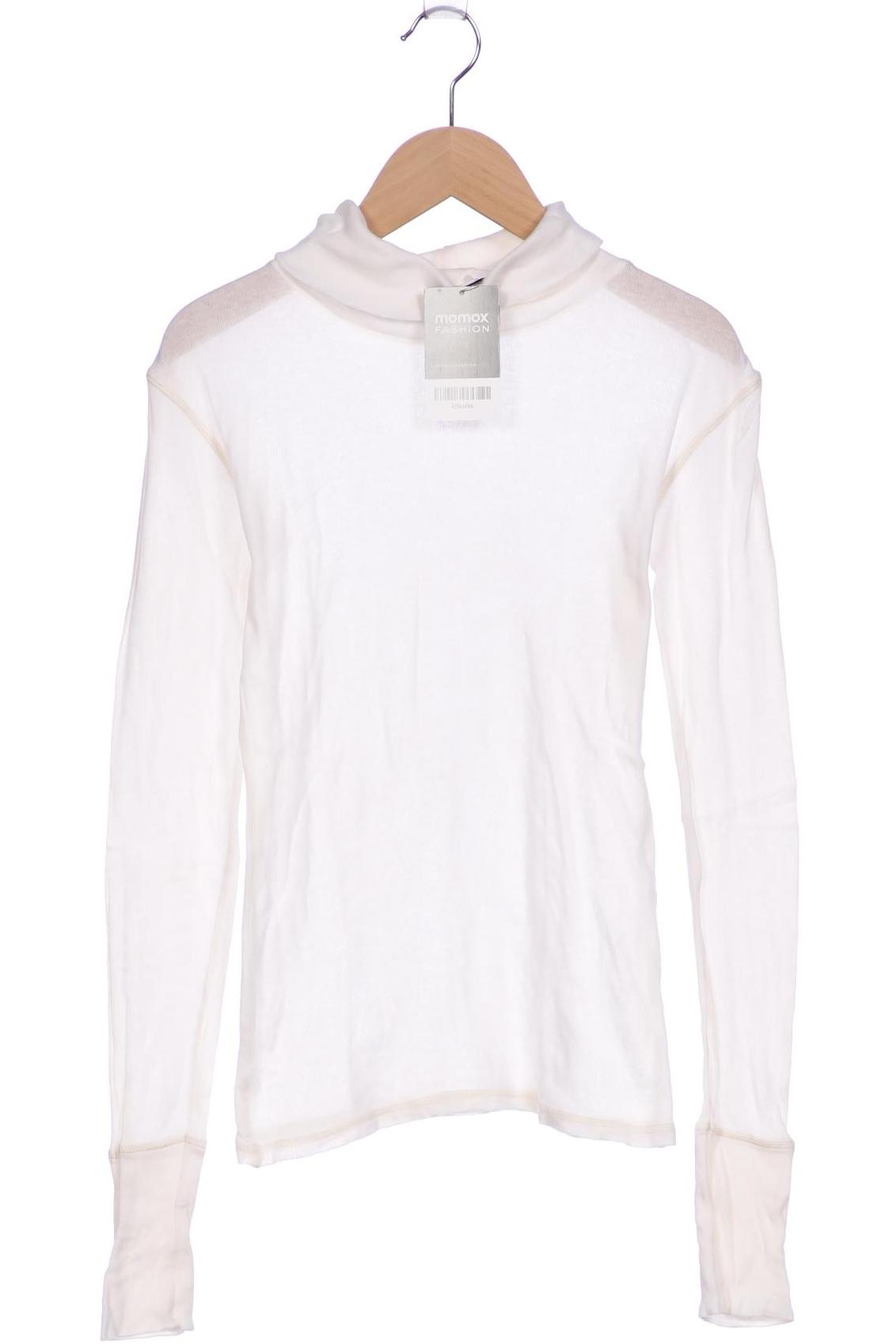 

Zara Damen Langarmshirt, cremeweiß, Gr. 36
