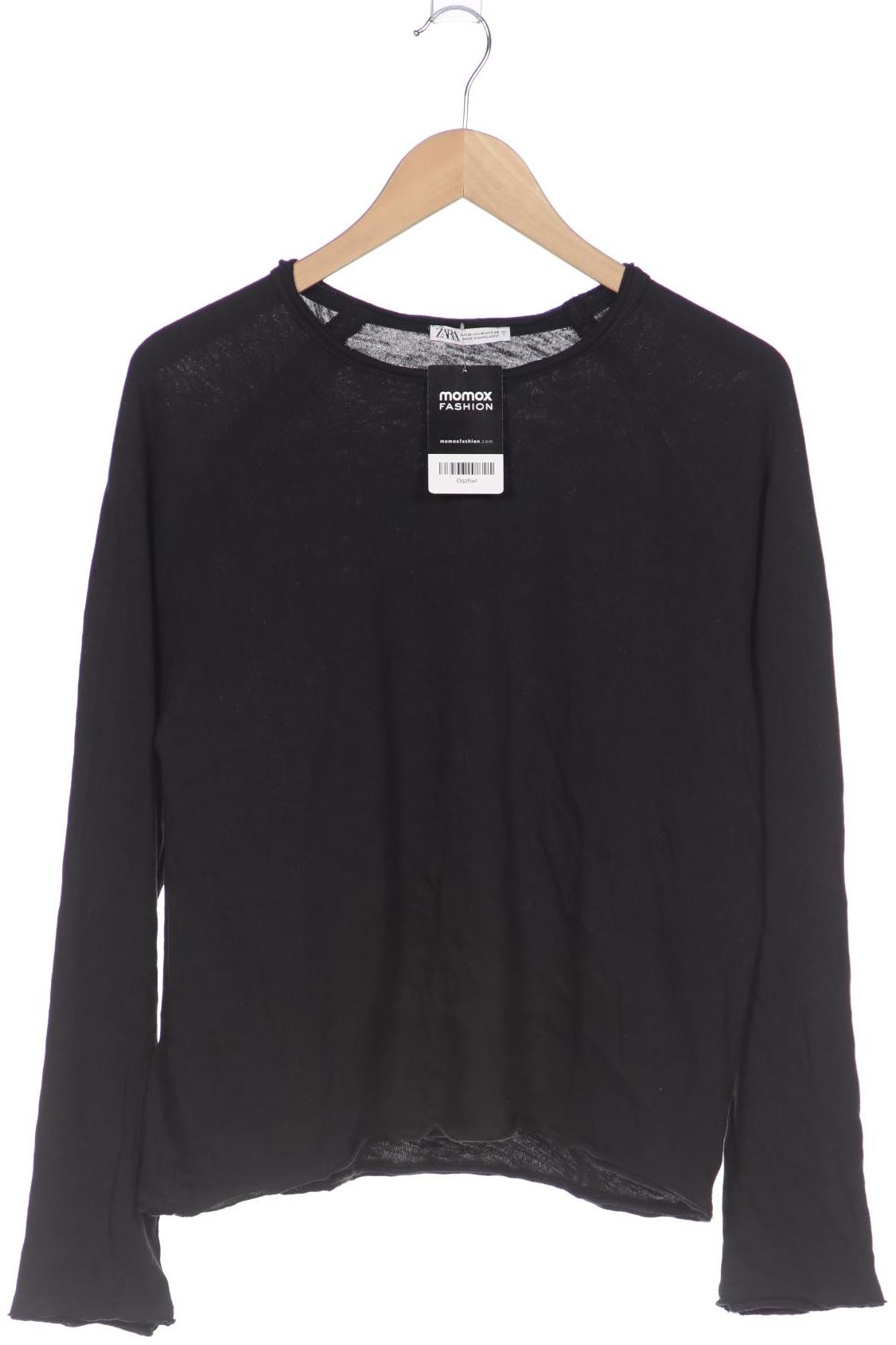 

Zara Damen Langarmshirt, grau, Gr. 38