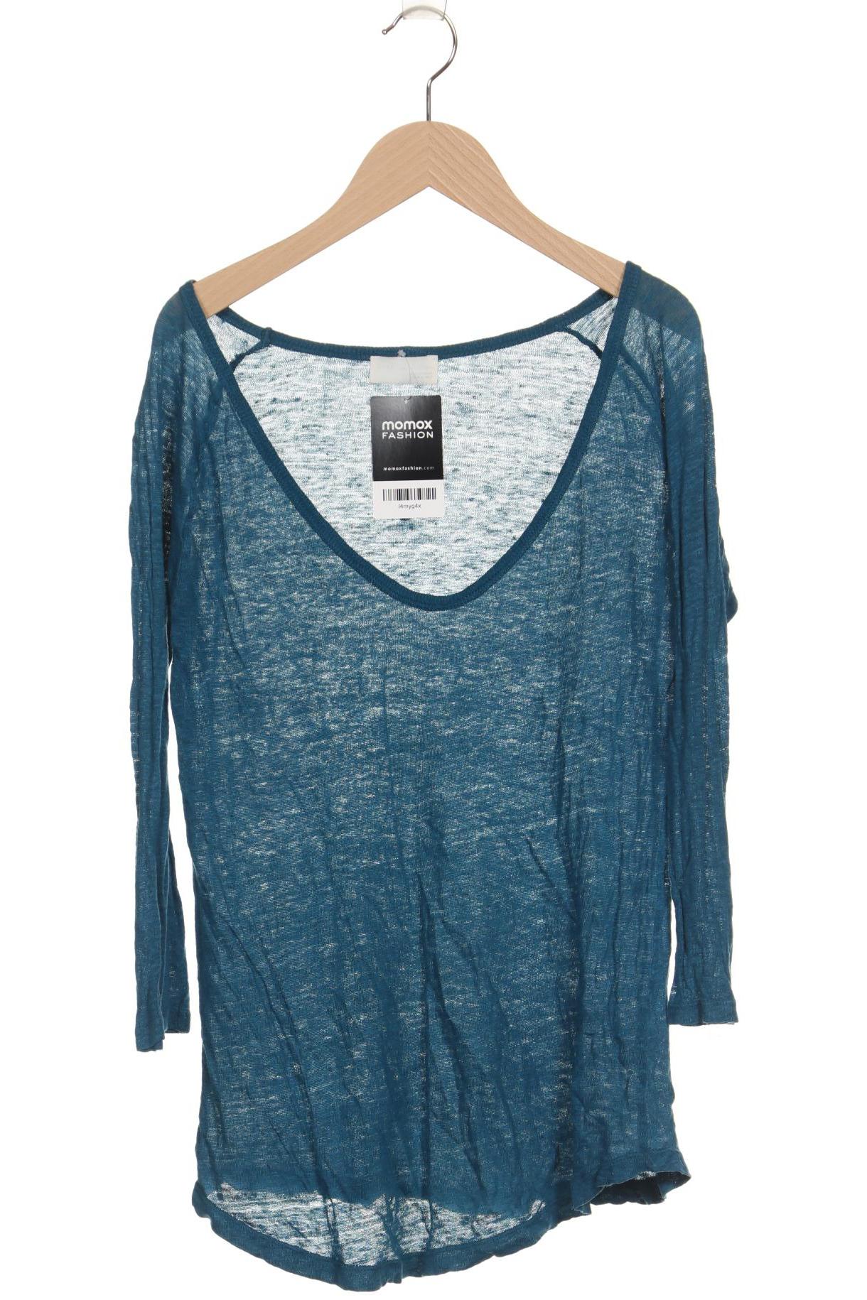 

Zara Damen Langarmshirt, türkis, Gr. 38